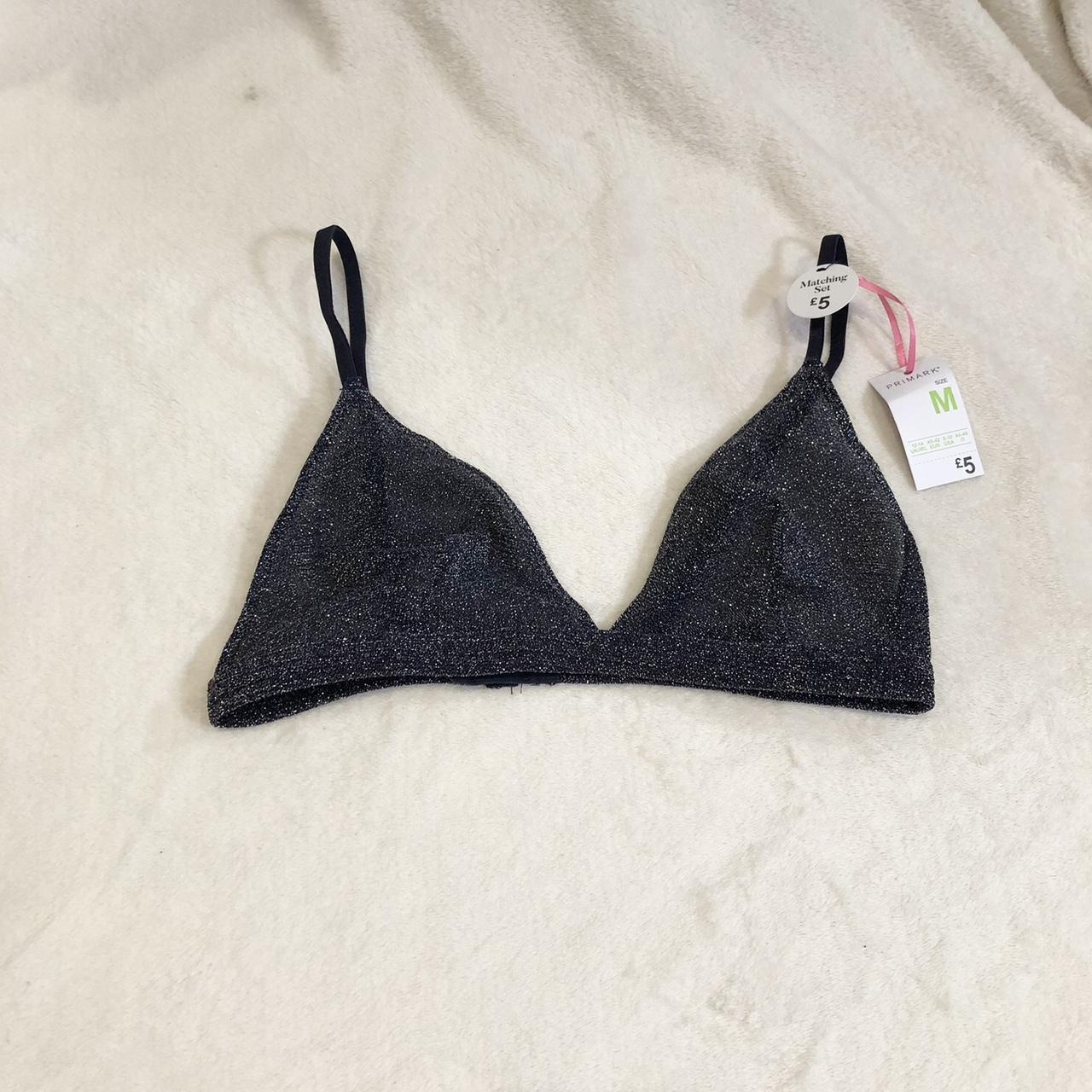 Primark Women's Silver Bra Depop