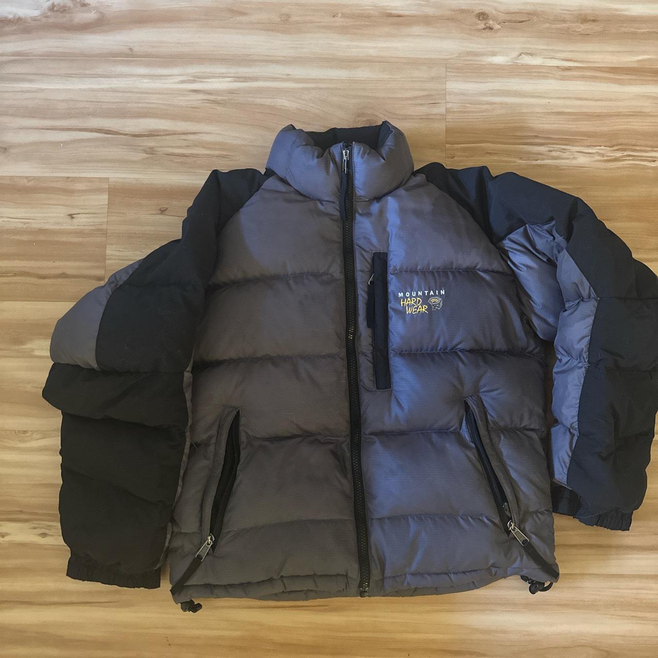 Mountain Hardwear down jacket size 10 women (medium)... - Depop