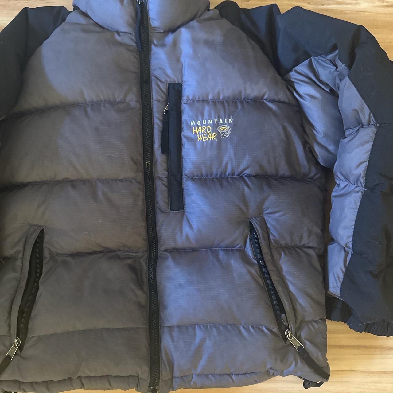 Mountain Hardwear down jacket size 10 women (medium)... Depop