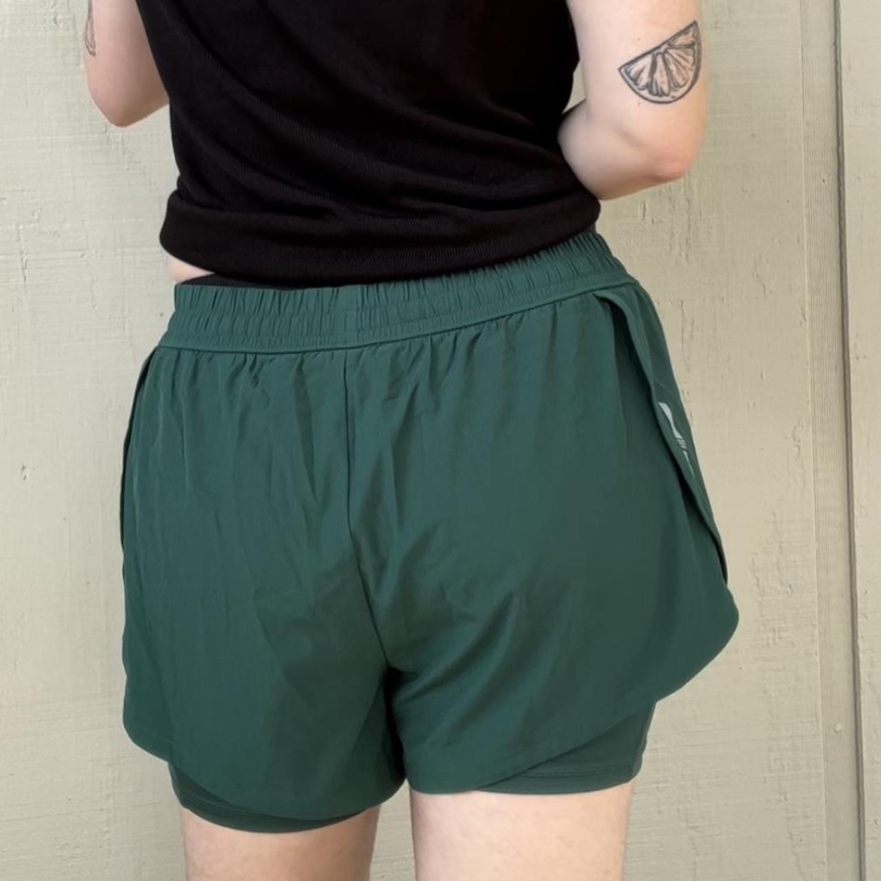 DSG Women's Green Shorts Depop