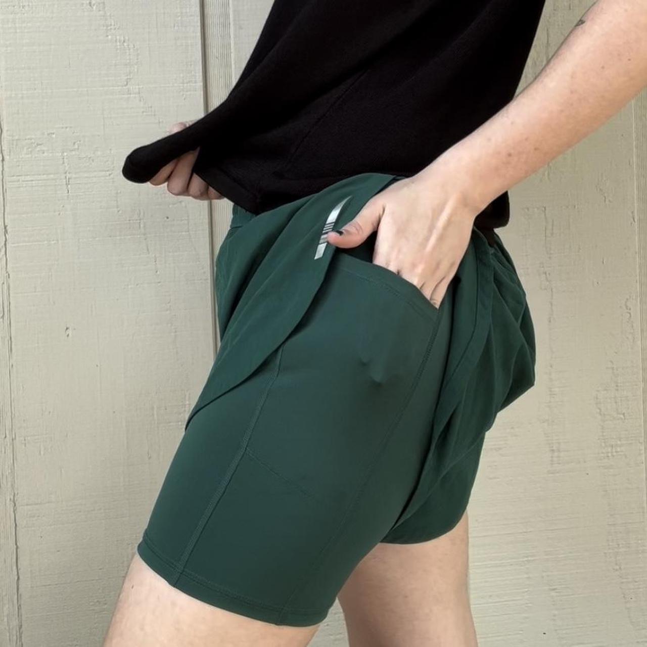 DSG Women's Green Shorts Depop