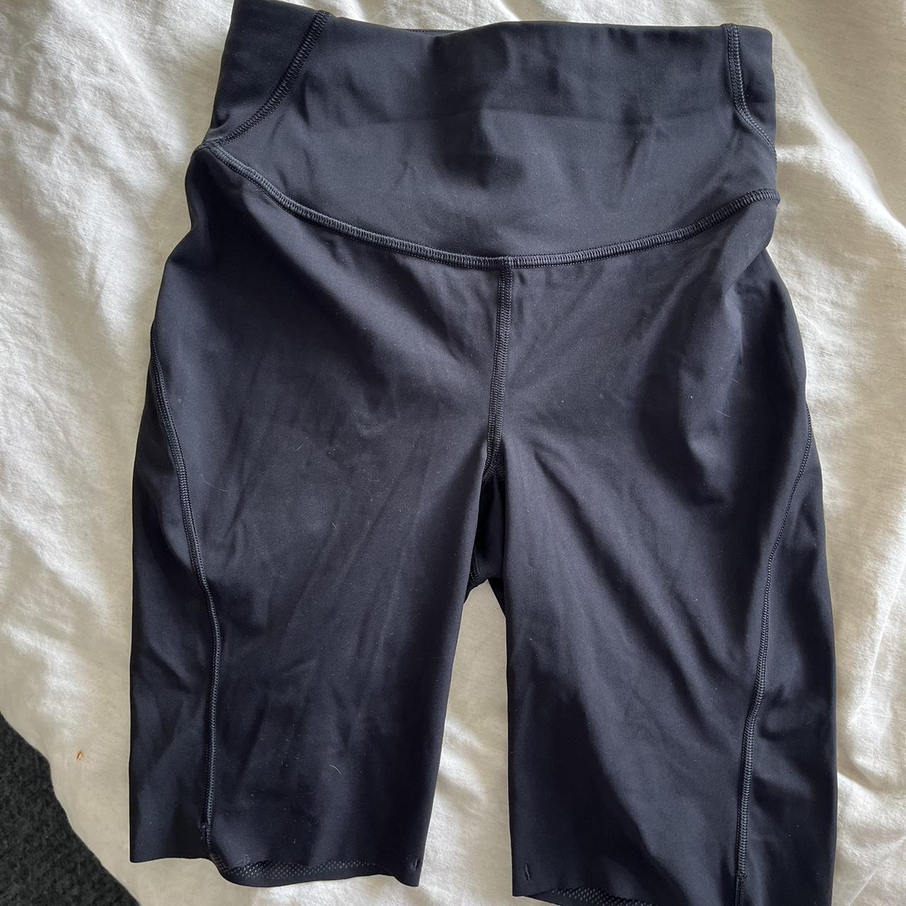 lululemon shorts size 4, worn twice with no signs of - Depop