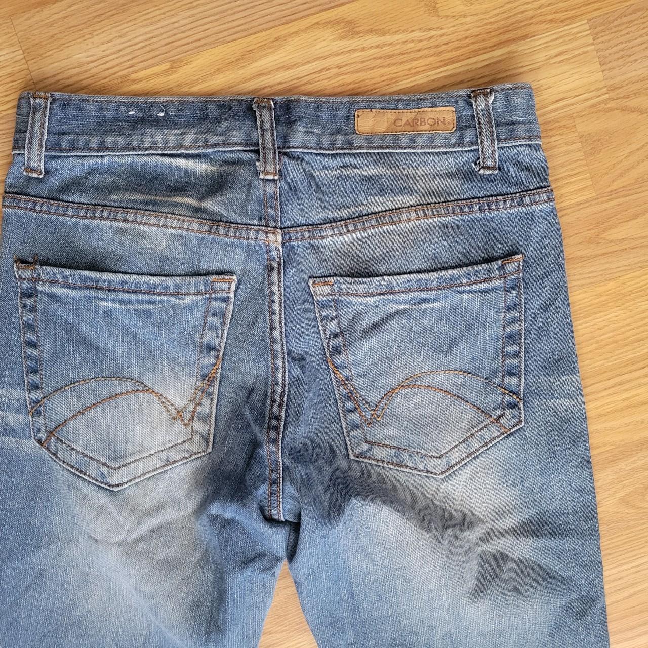 Y2k Carbon Jeans Relaxed Straight | Freedom Flex |... - Depop