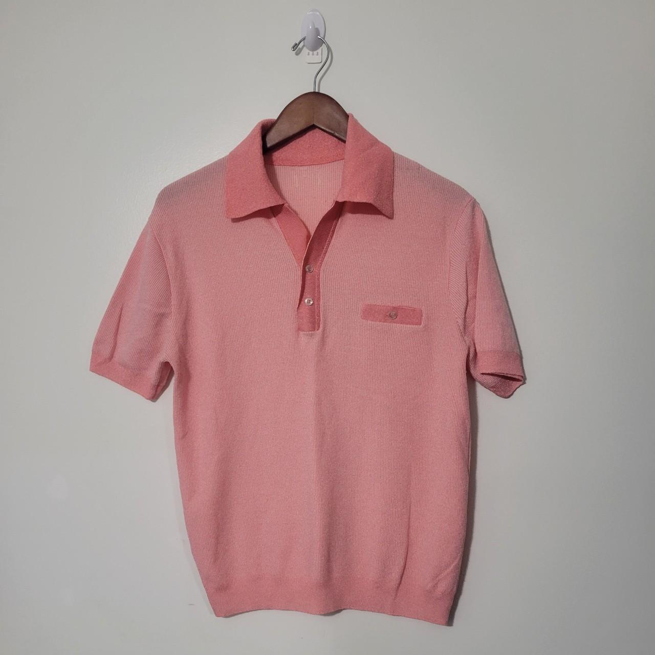 Vintage 90's Men's Pocket Shirt Size MEDIUM | Pin... - Depop
