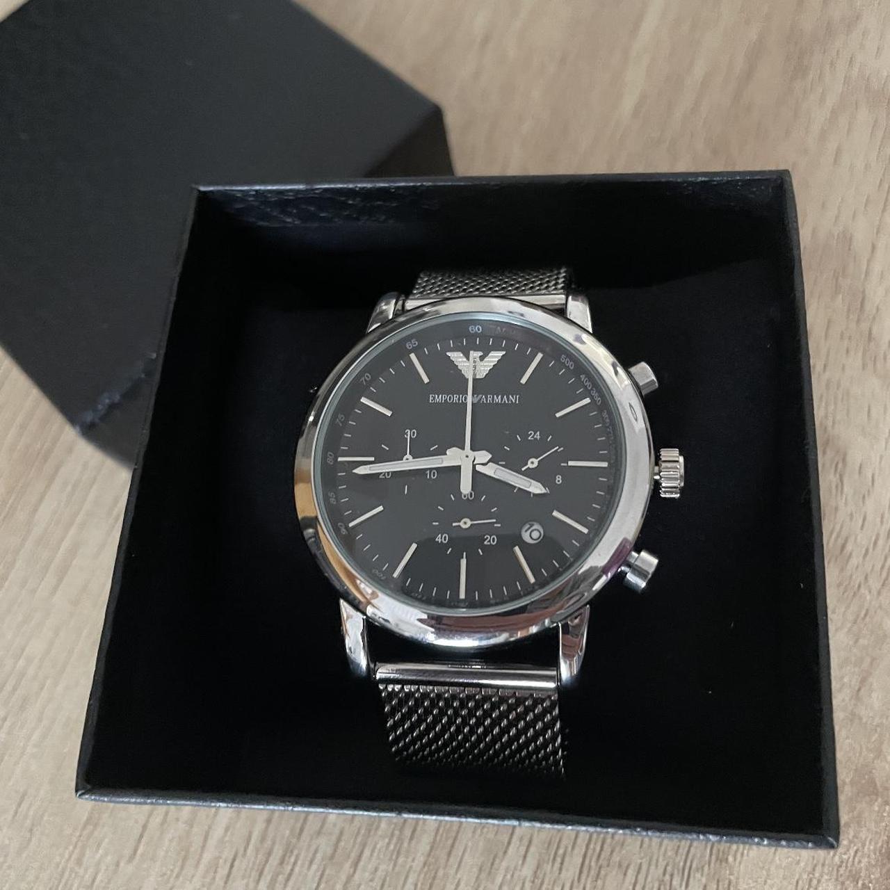 Mens emporio armani chronograph store watch ar1808