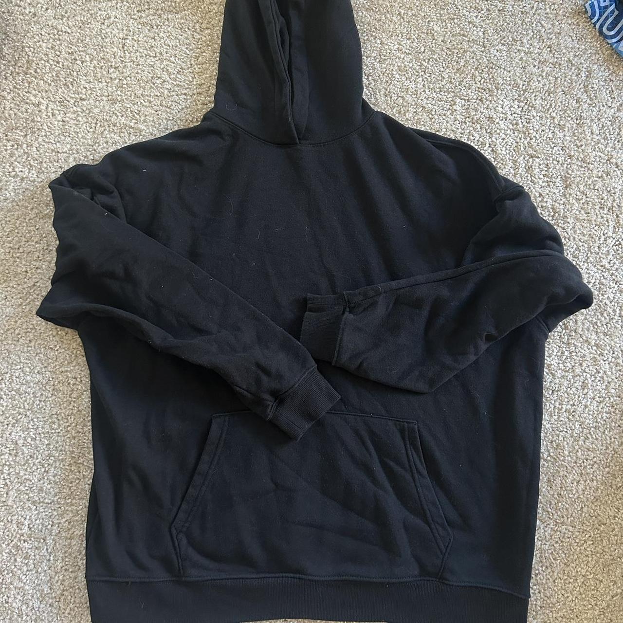 Black hoodie - Depop