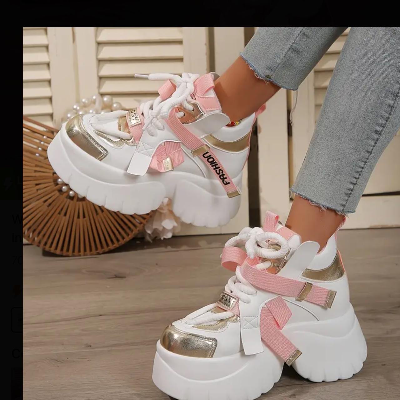 trendy chunky sneakers