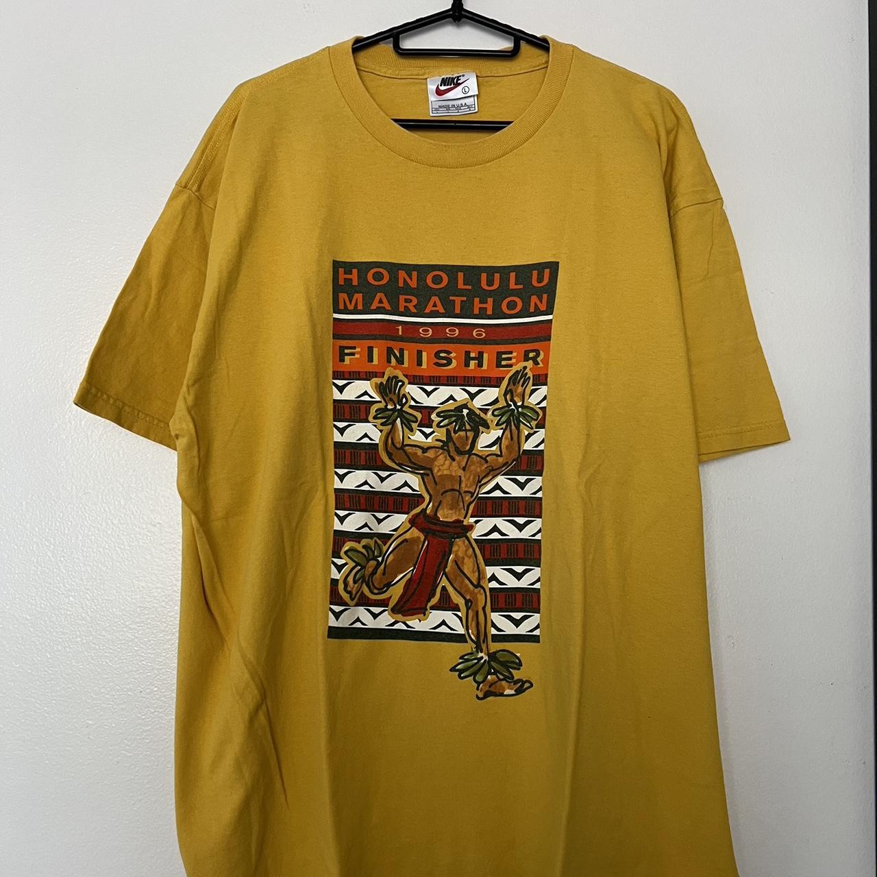 Vintage 1996 Nike Honolulu Marathon Finisher