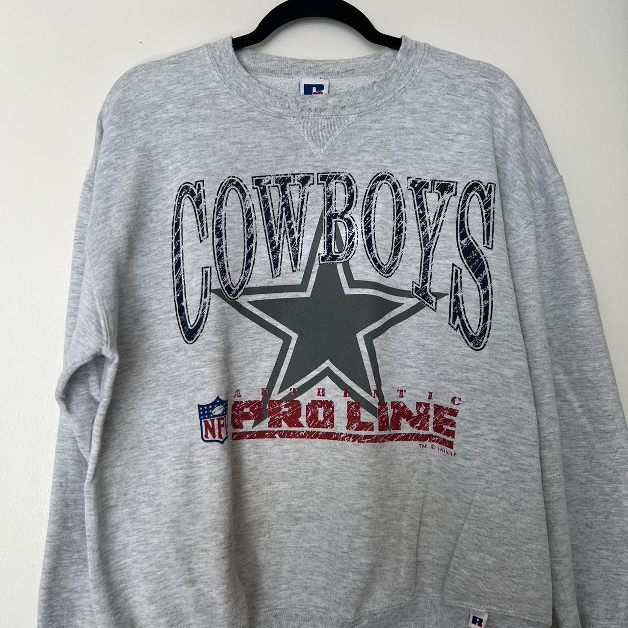 Vintage 1990's Russell Made in USA Dallas Cowboys - Depop