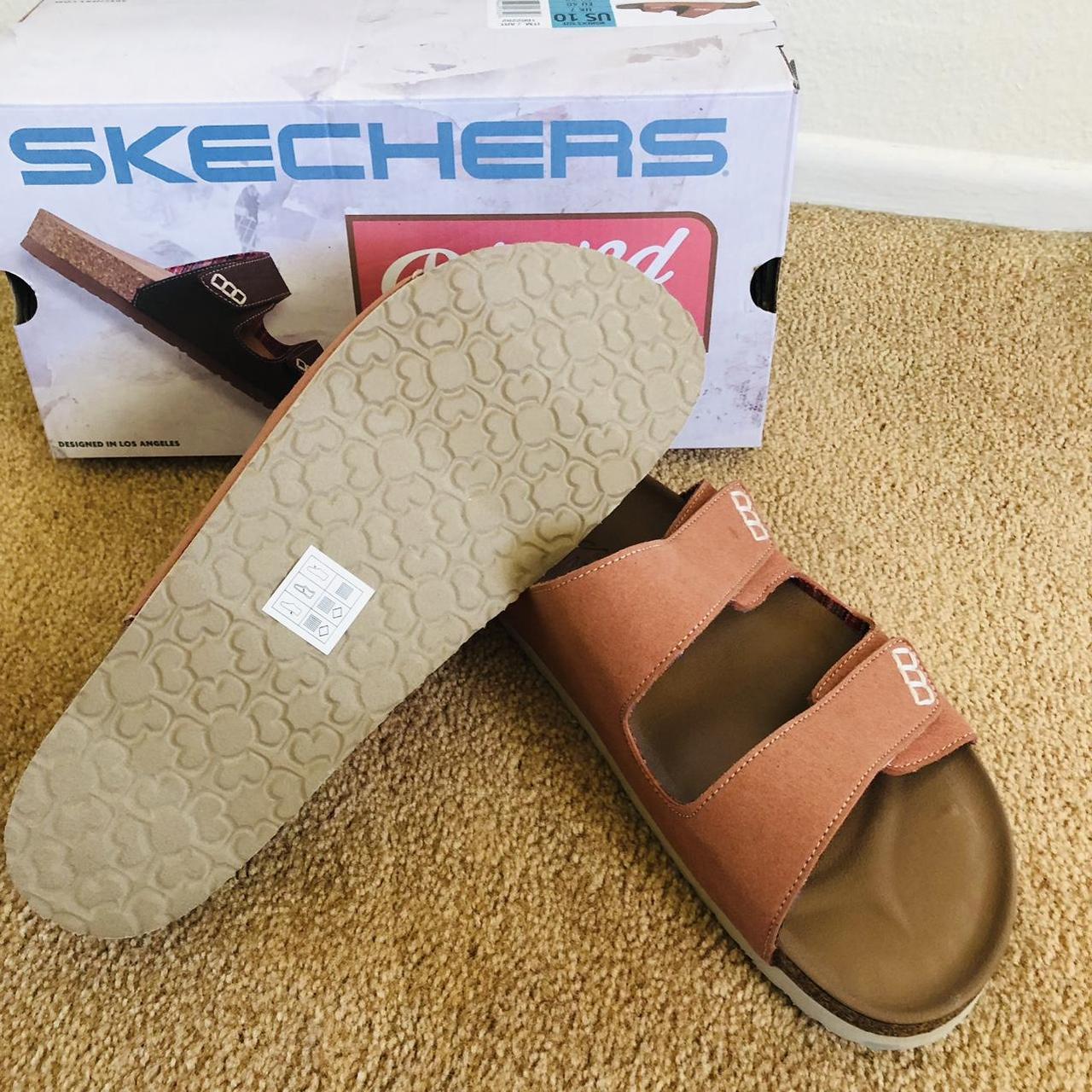 Skechers orange clearance sandals