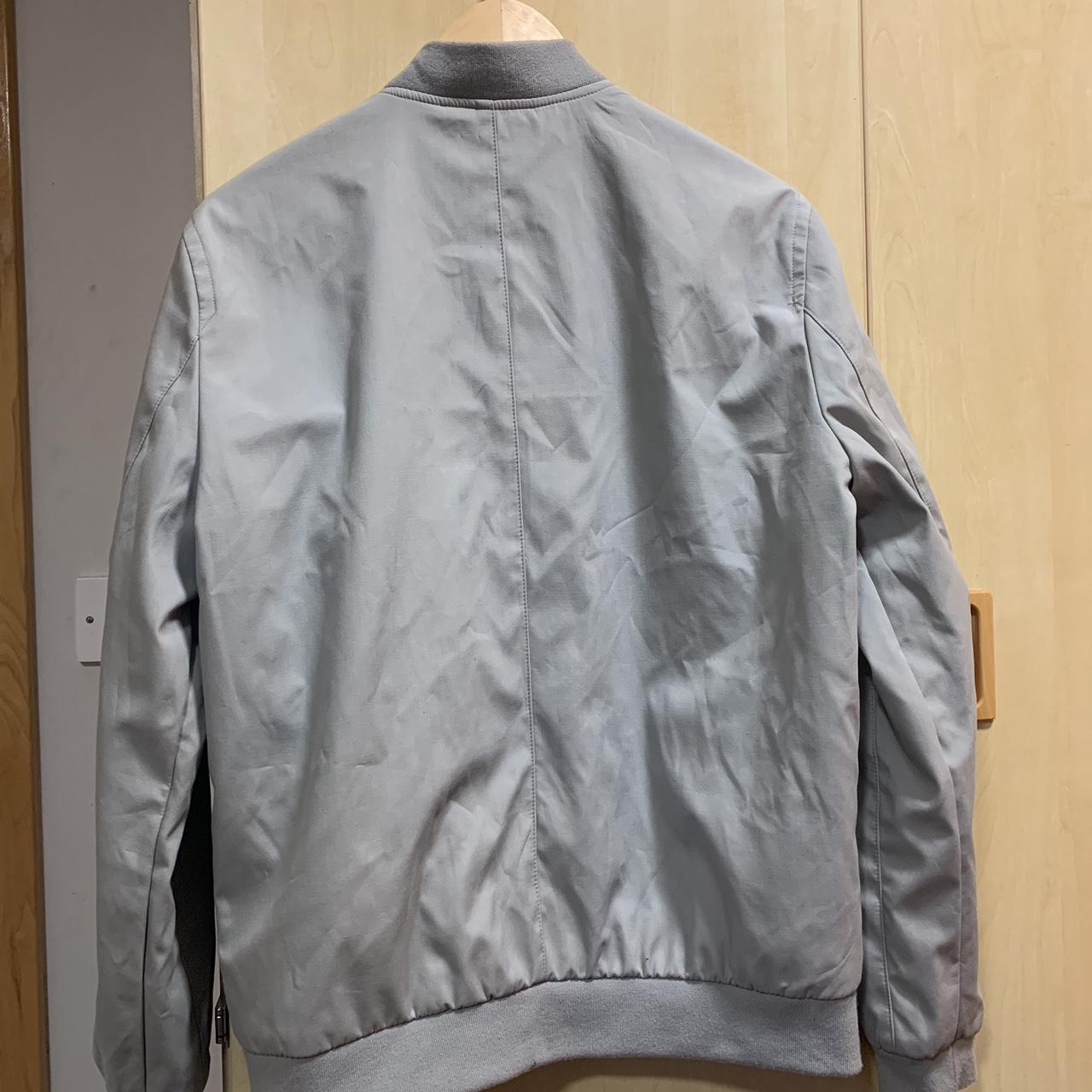 Jasper Conran Men's Grey Jacket Depop