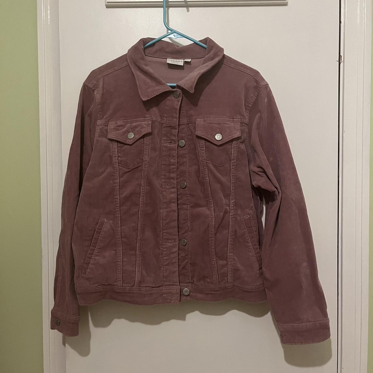 Sonoma pink corduroy denim jean