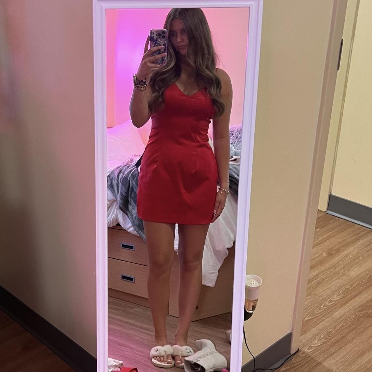 Fashion nova selena satin dress best sale