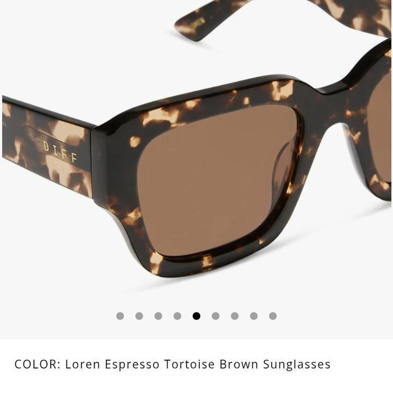 DIFF Women's Sunglasses - Brown/Multi – DIFF Lore… - image 3