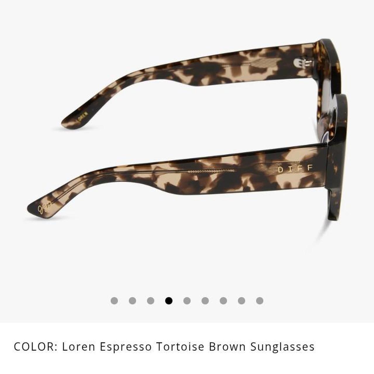 DIFF Women's Sunglasses - Brown/Multi – DIFF Lore… - image 2