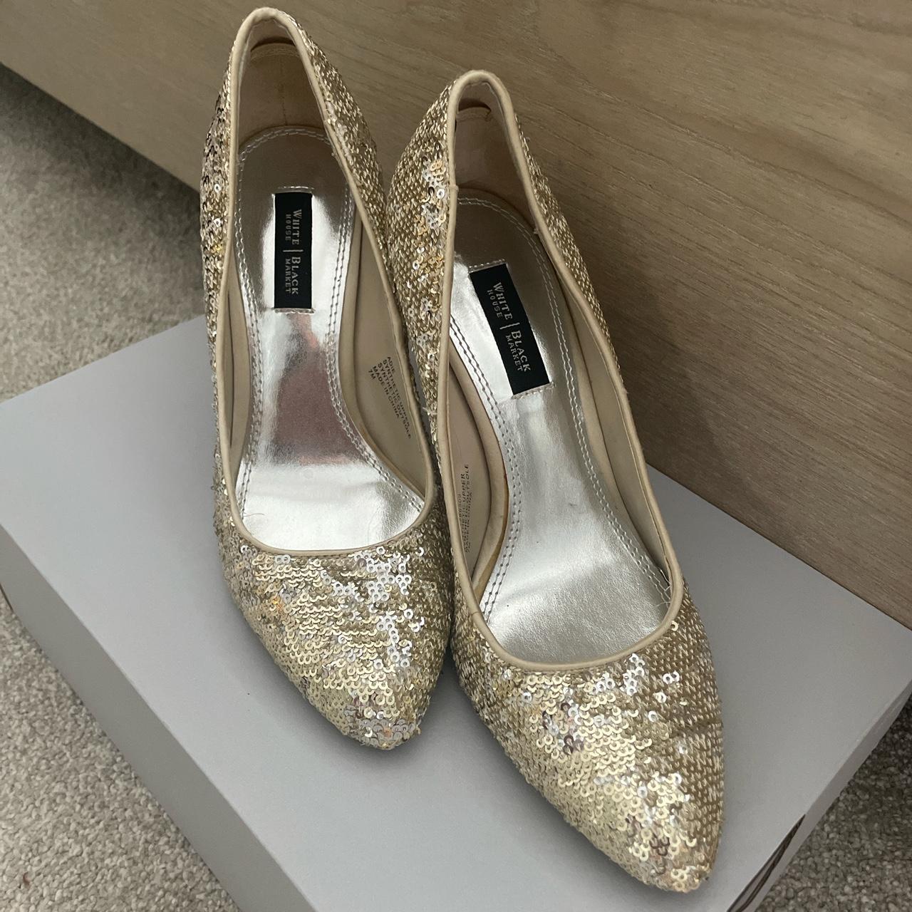 Black House/ White Market Sparkly Pumps Worn good... Depop