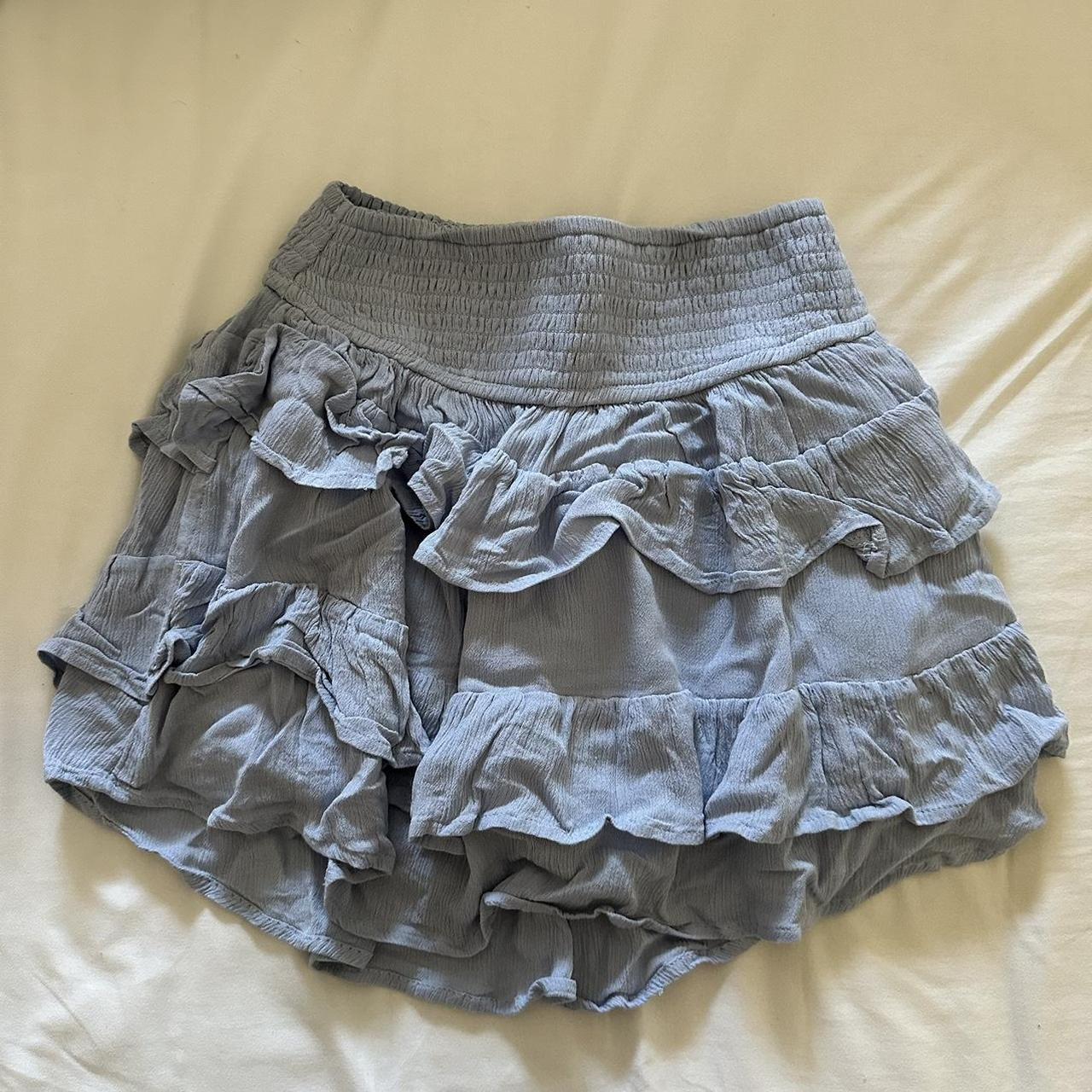 Hollister Ruffle Skort With Pockets, High Rise, - Main Image