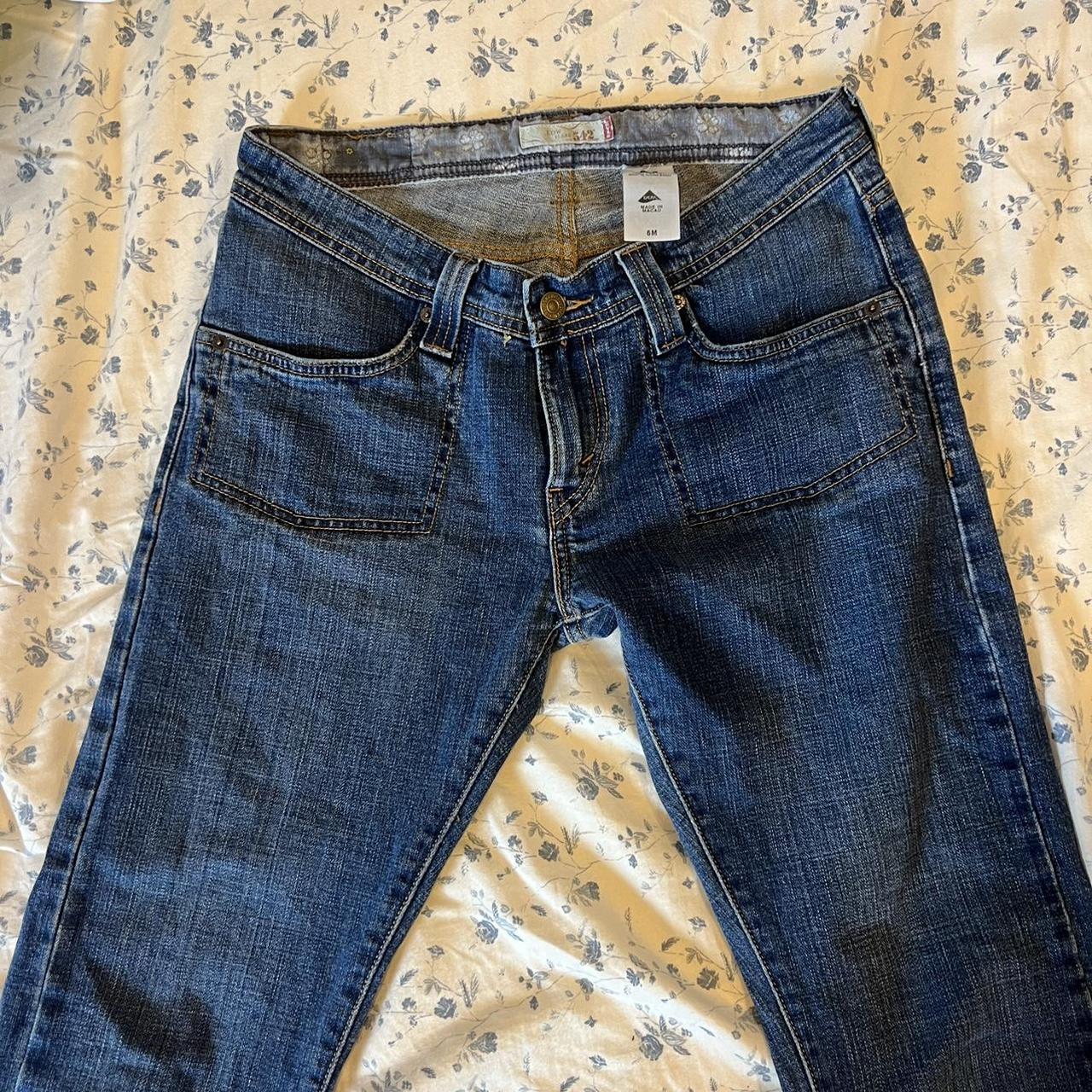 Levi low 2024 flare 542 jeans