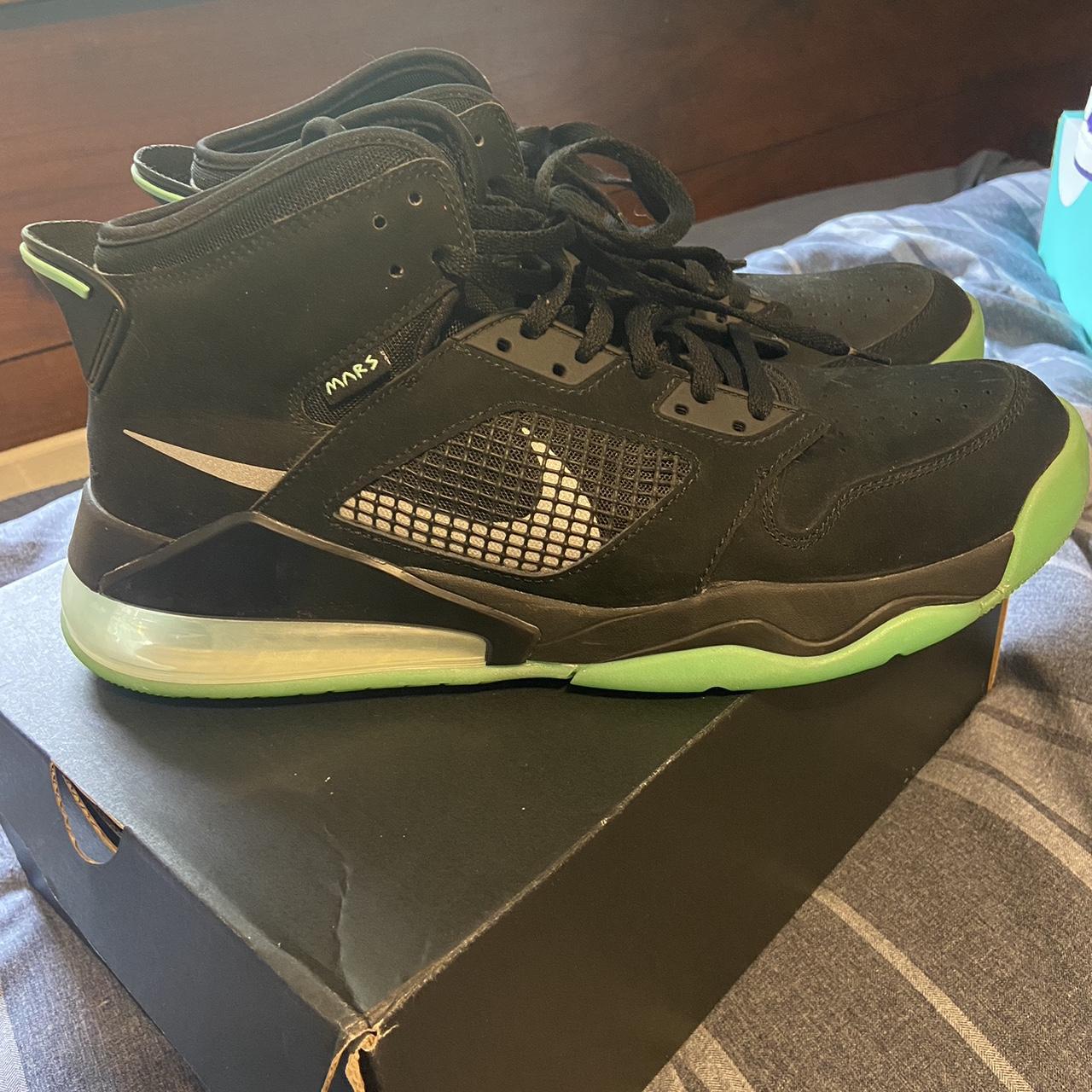 Jordan mars green glow best sale