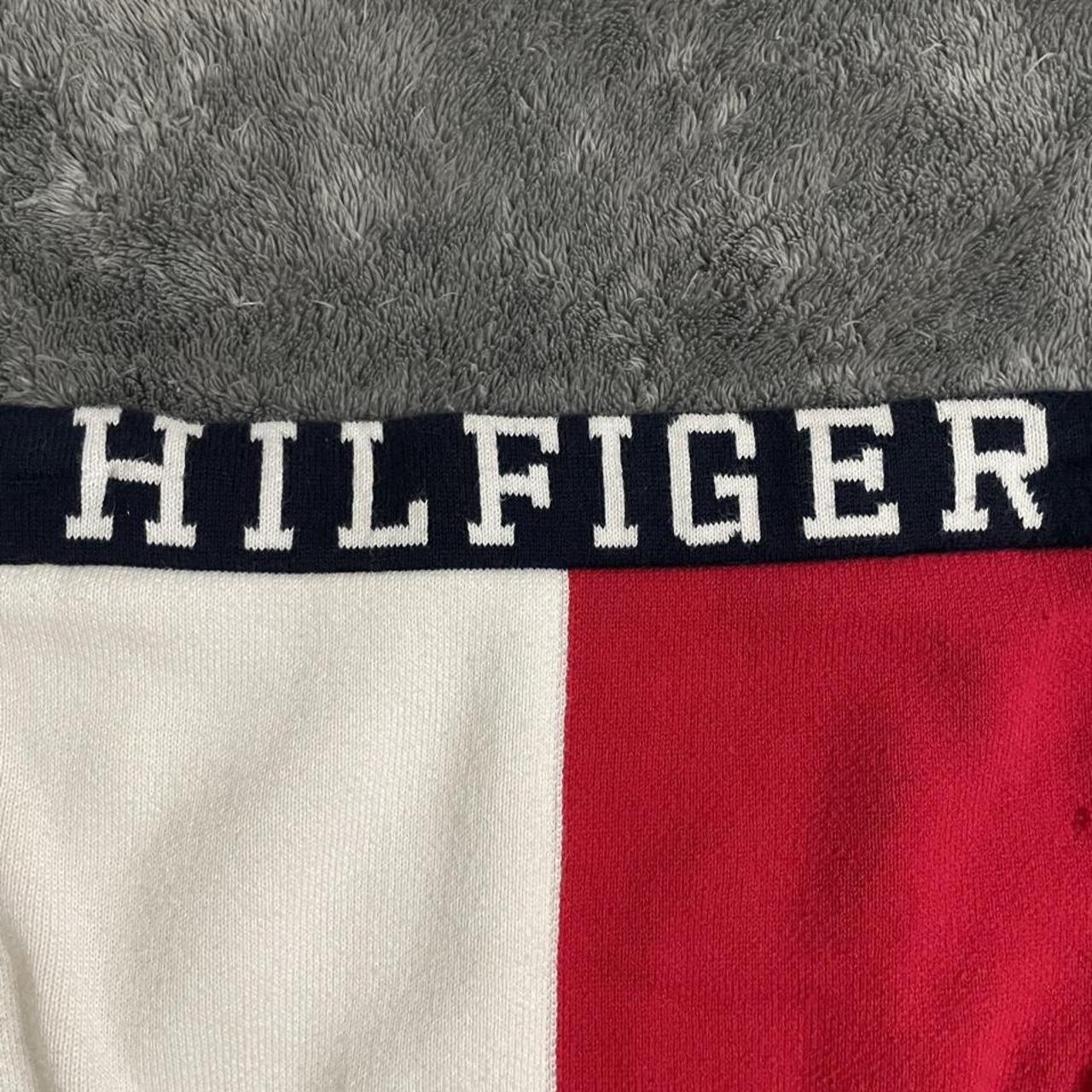 Tommy Hilfiger knitted tube top Few snags in the... - Depop