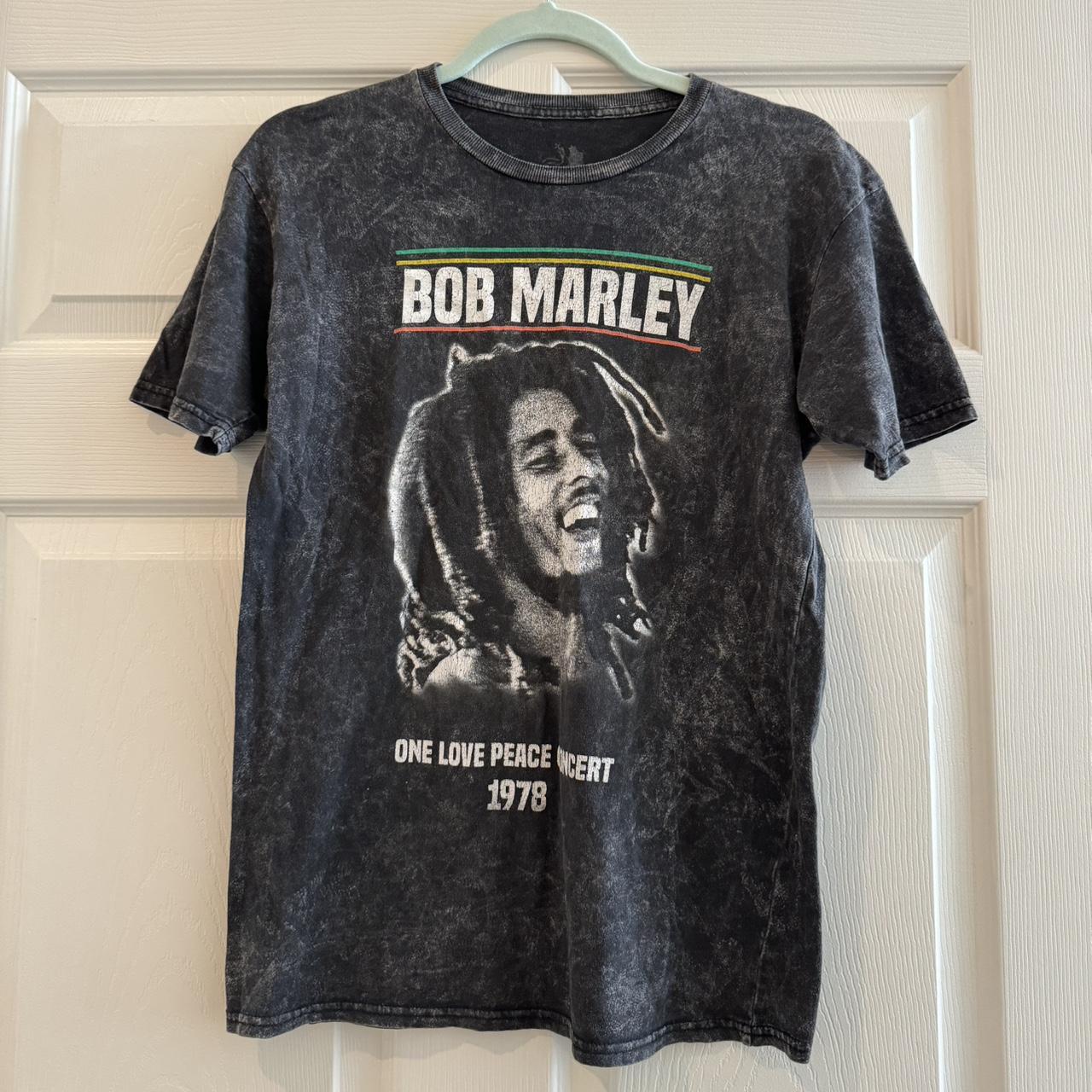 Bob Marley Tour Shirt bobmarley tourmerch... Depop
