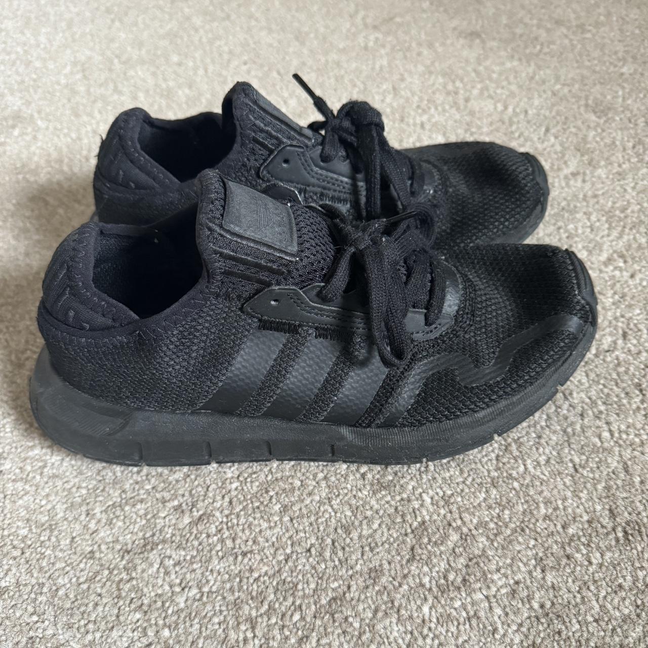 black adidas trainers womens size 6