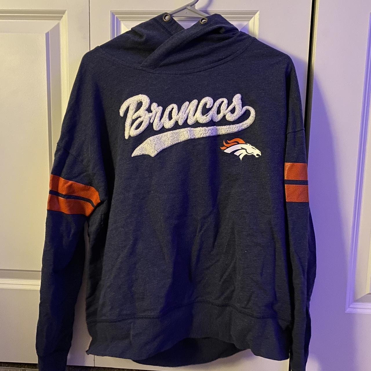 Broncos Women XL NFL Team Apparel Hoodie #nfl - Depop