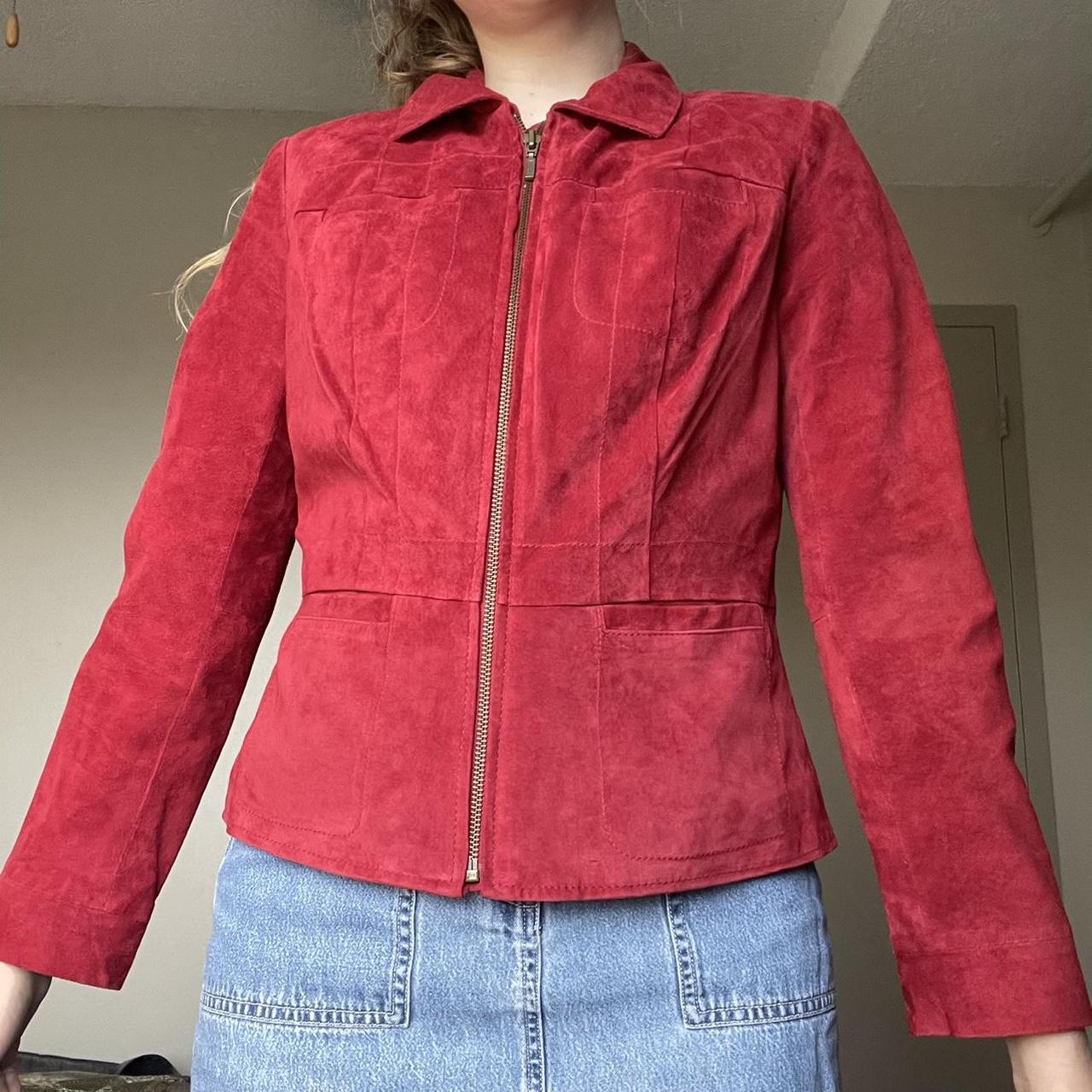 Alfani Women's Red Jacket | Depop