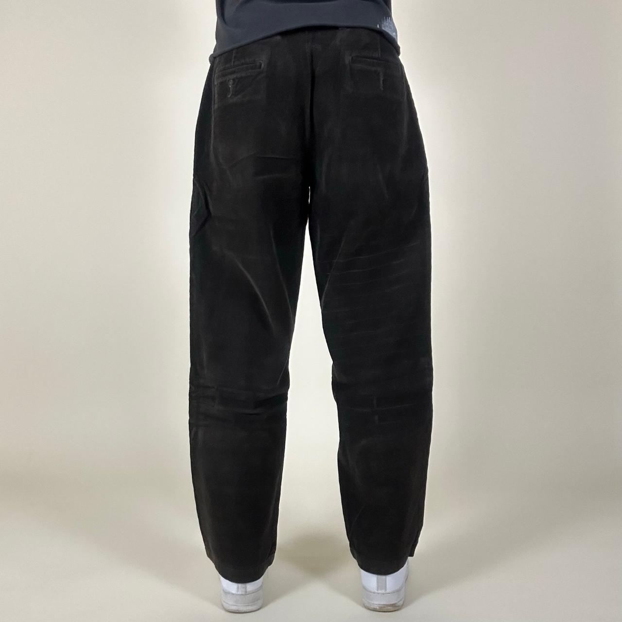Dockers Men's Grey and Black Trousers (3)