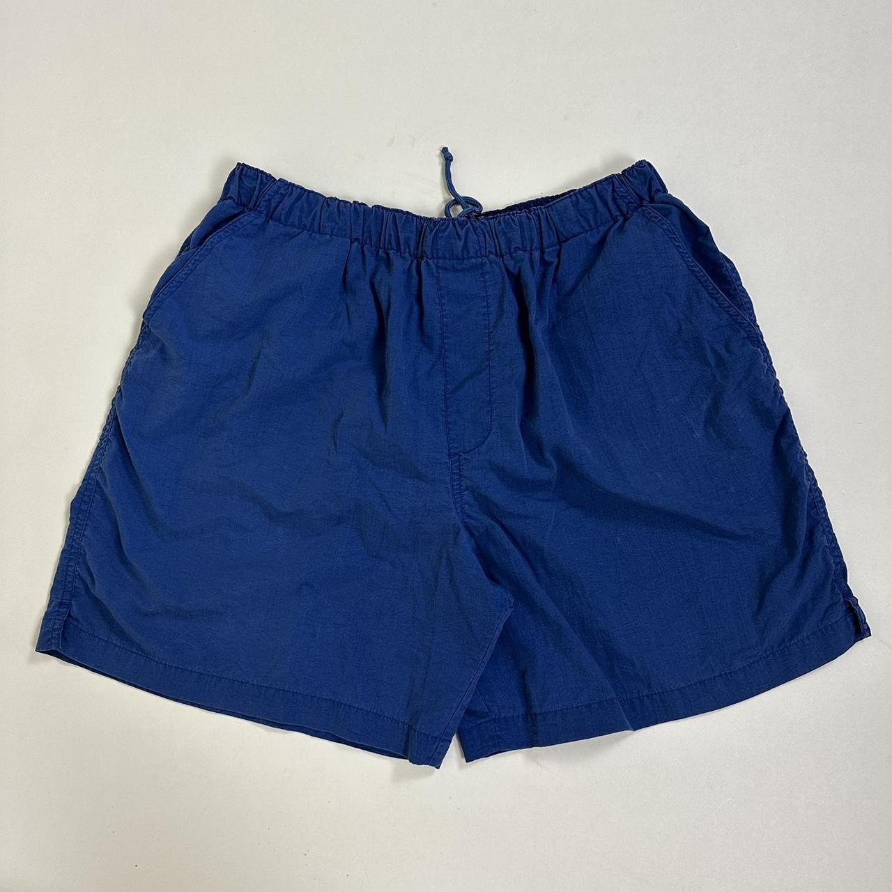 Eastern Mountain Sports Men's Blue Shorts | Depop