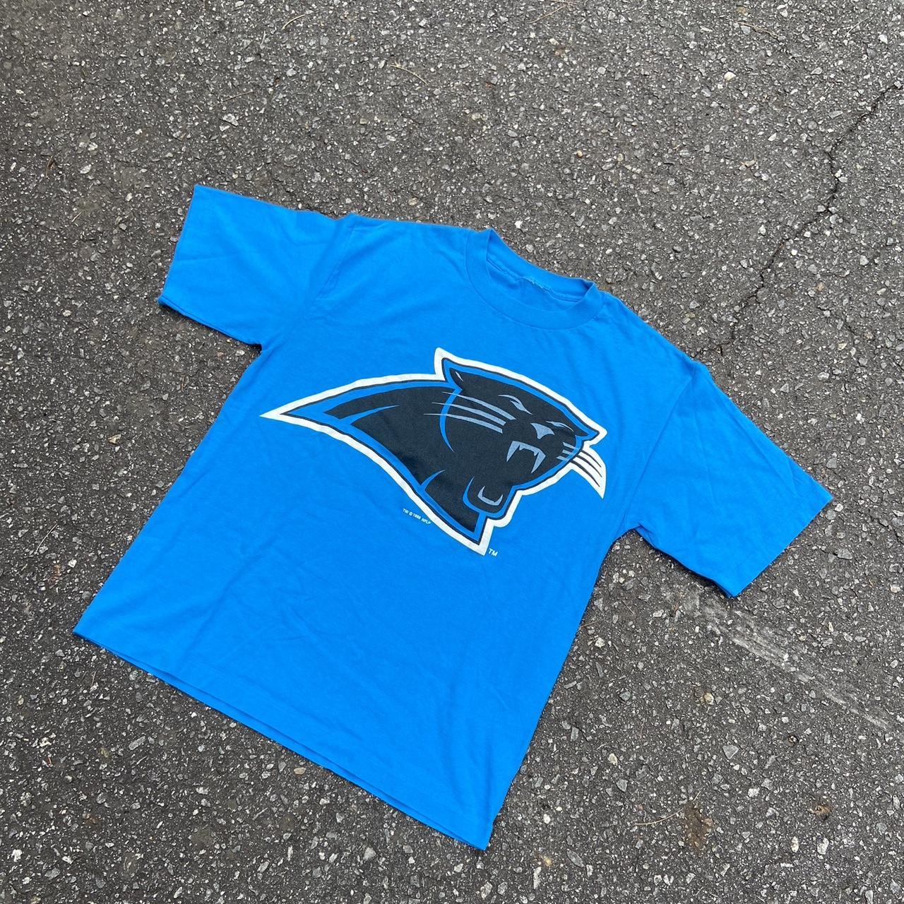 Nutmeg Mills Carolina Panthers NFL 90s Vintage - Depop  Carolina  panthers shirt, Vintage sportswear, Vintage shirts