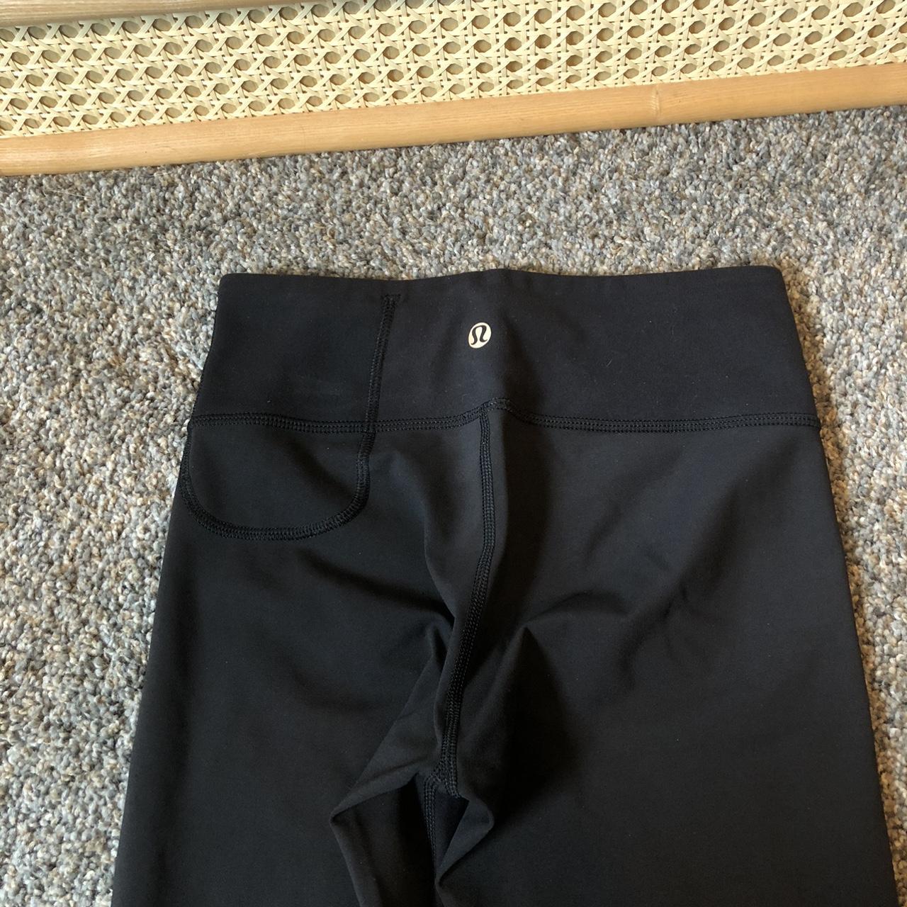 LULULEMON LEGGINGS Cropped/capri length Black. Size... - Depop