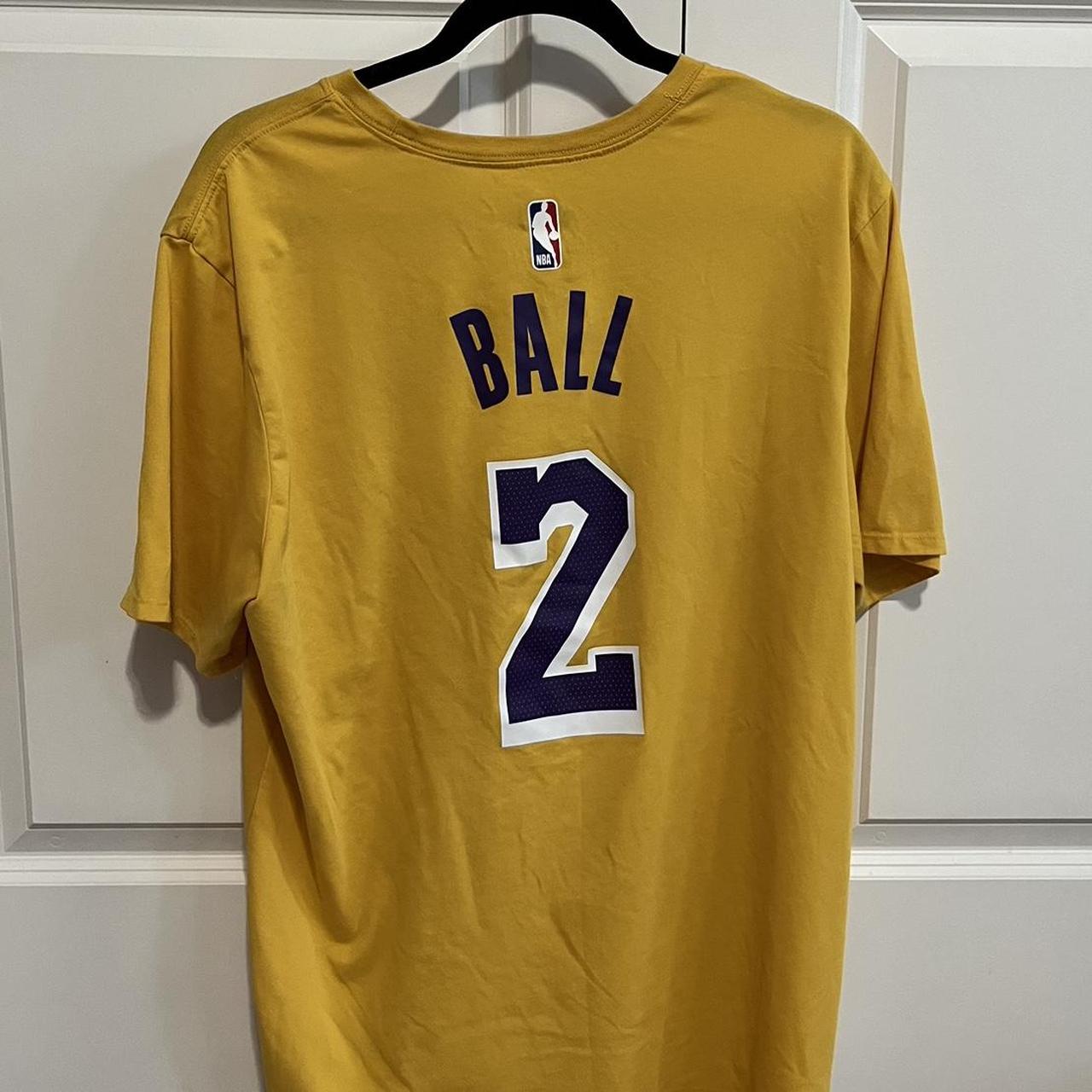 Nike NBA Lakers Men's T - LAK06 - Shirt Yellow EK2M22AWL