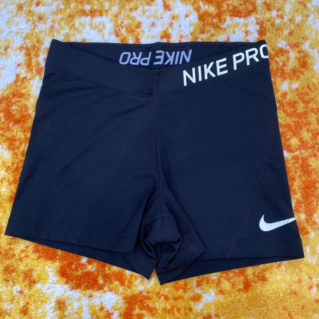 nike pros all black