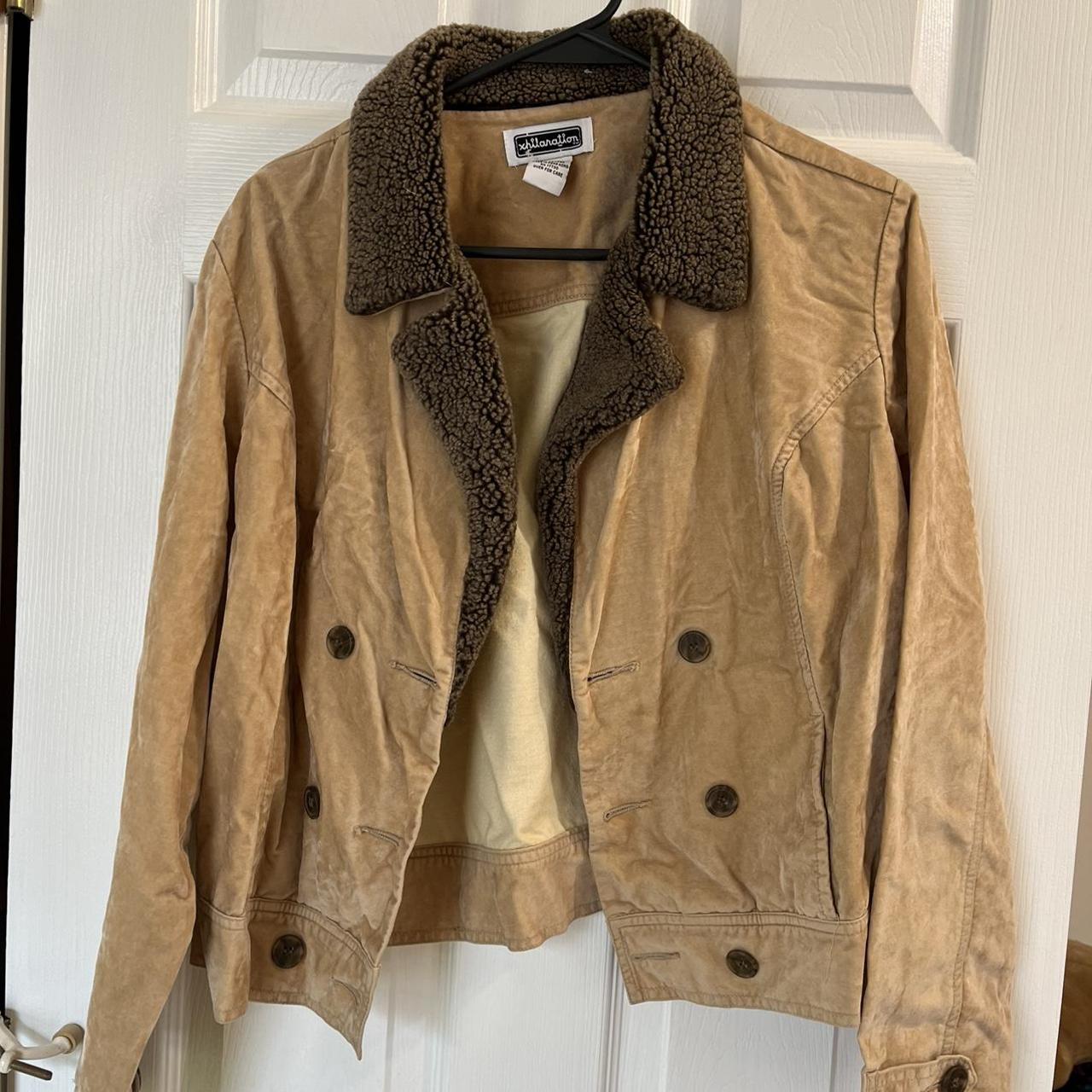 Xhilaration Faux Fur Jacket - Depop