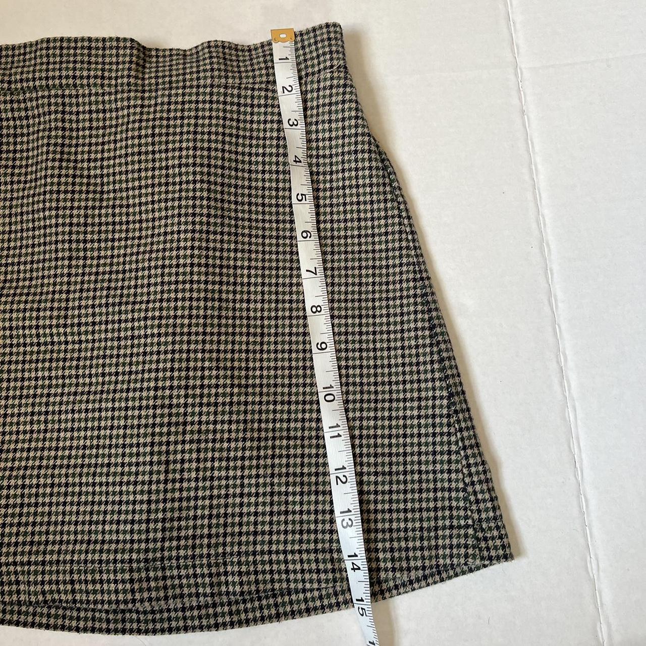 Gingham American Eagle Black Mini Skirt American Eagle Houndstooth