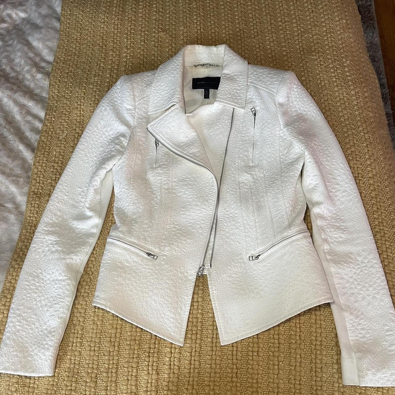 Bcbg on sale white jacket