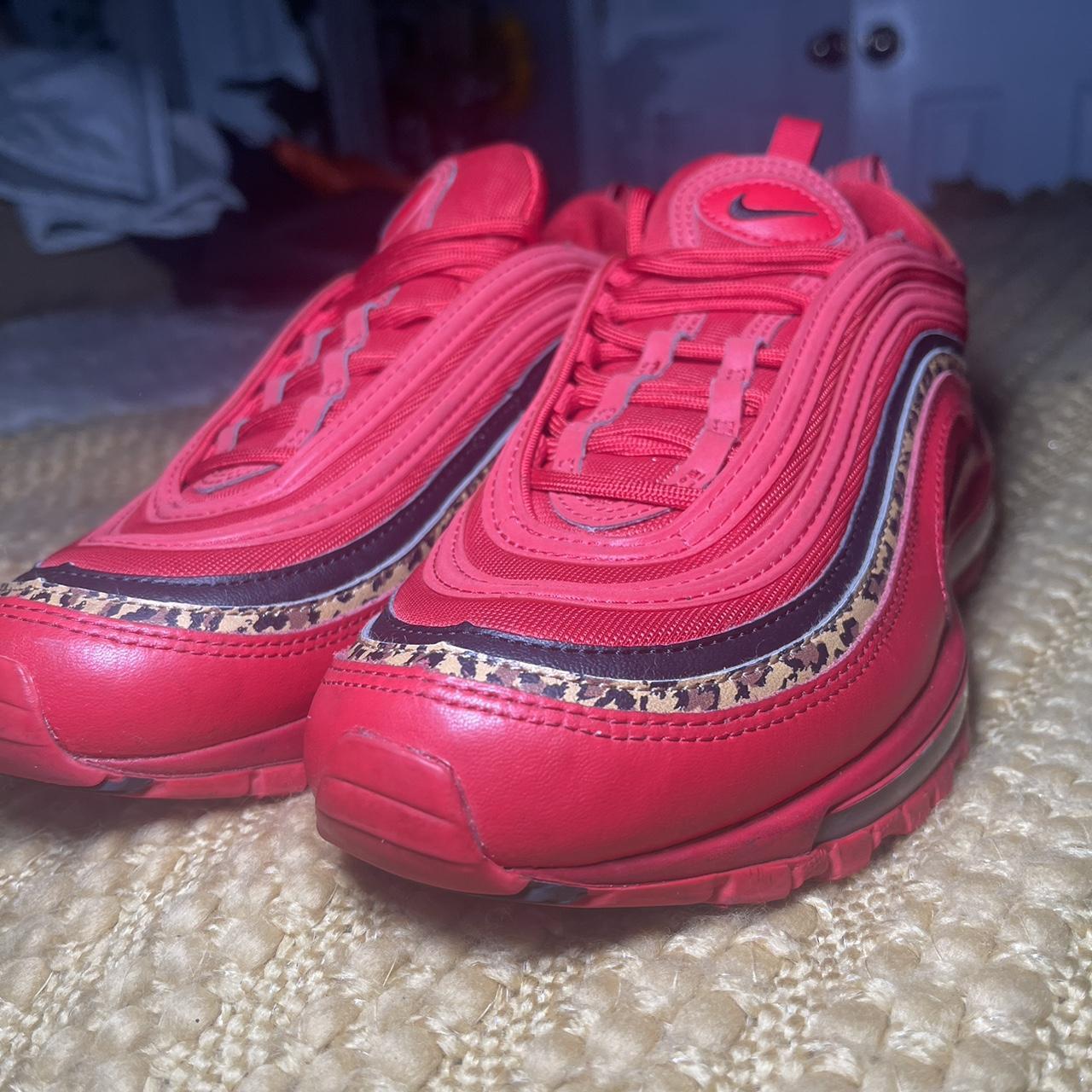 Air max 97 red leopard cheap mens