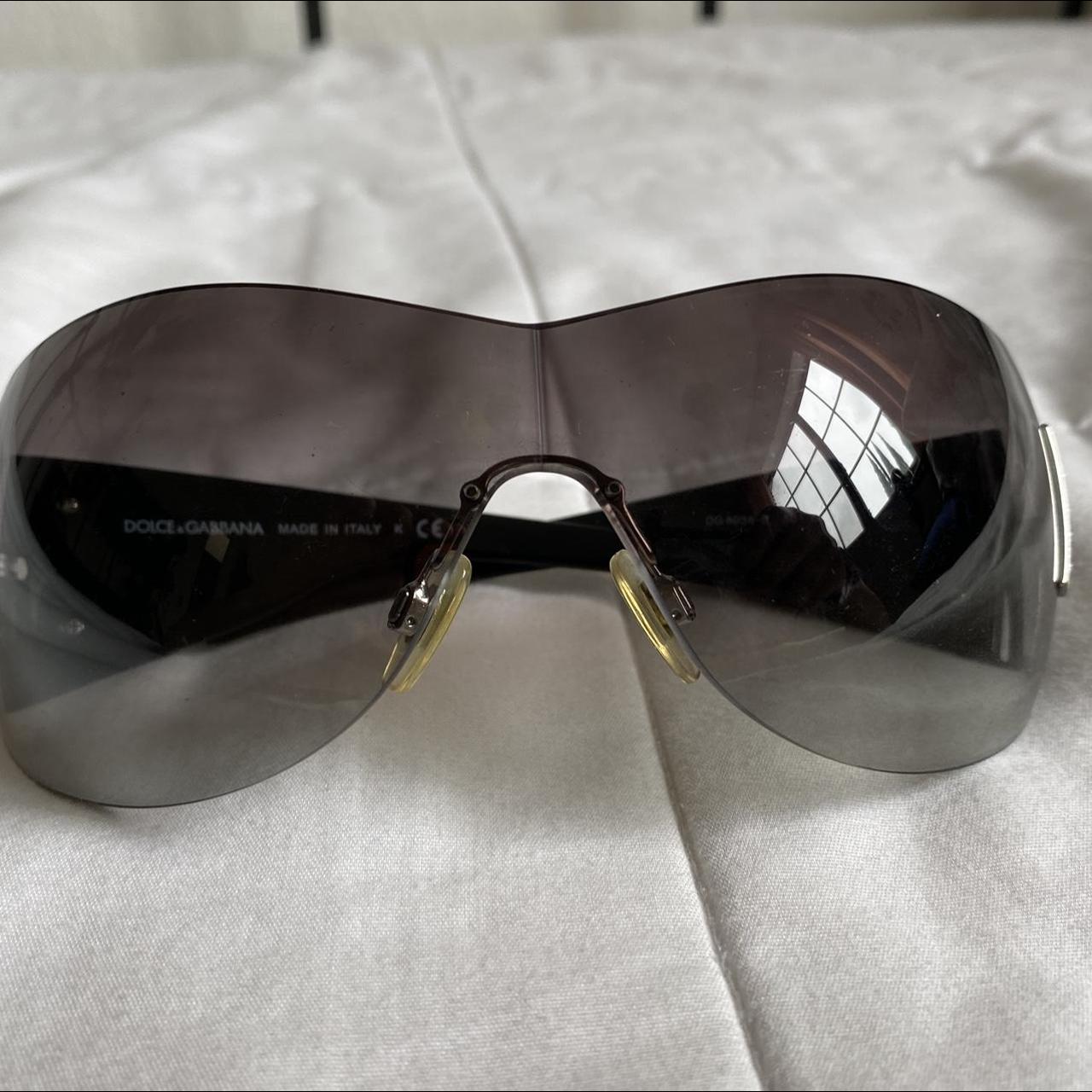 Dolce & Gabbana Women's Black Sunglasses | Depop