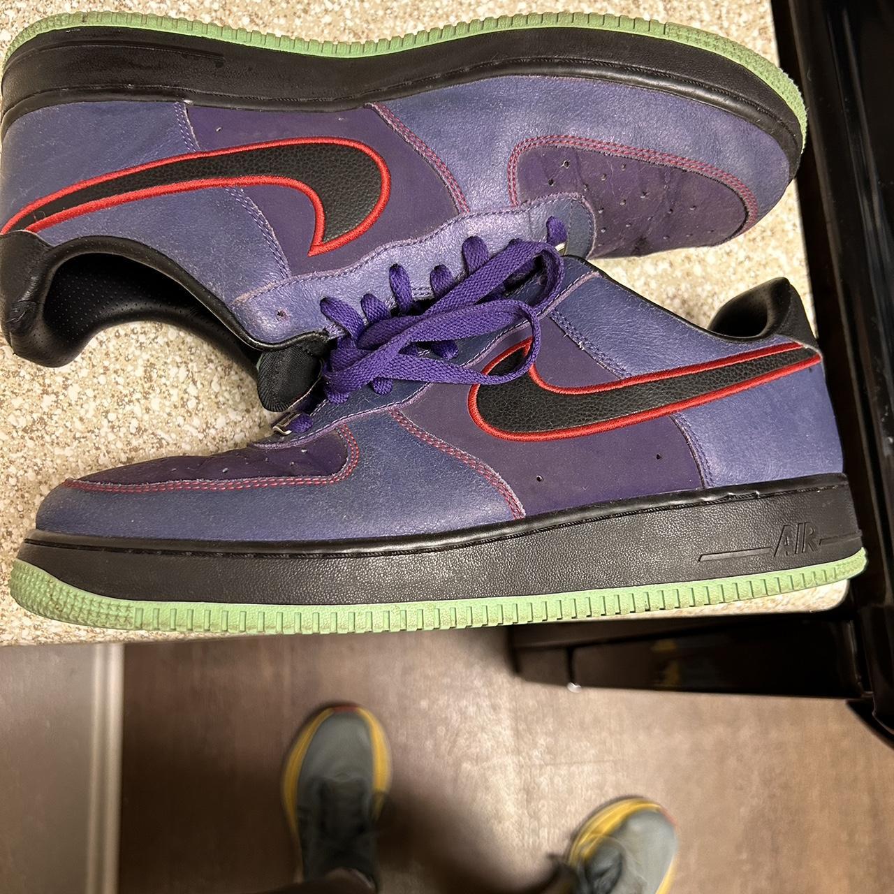 Nike Air Force 1 Court Purple Size 11. Light scuff