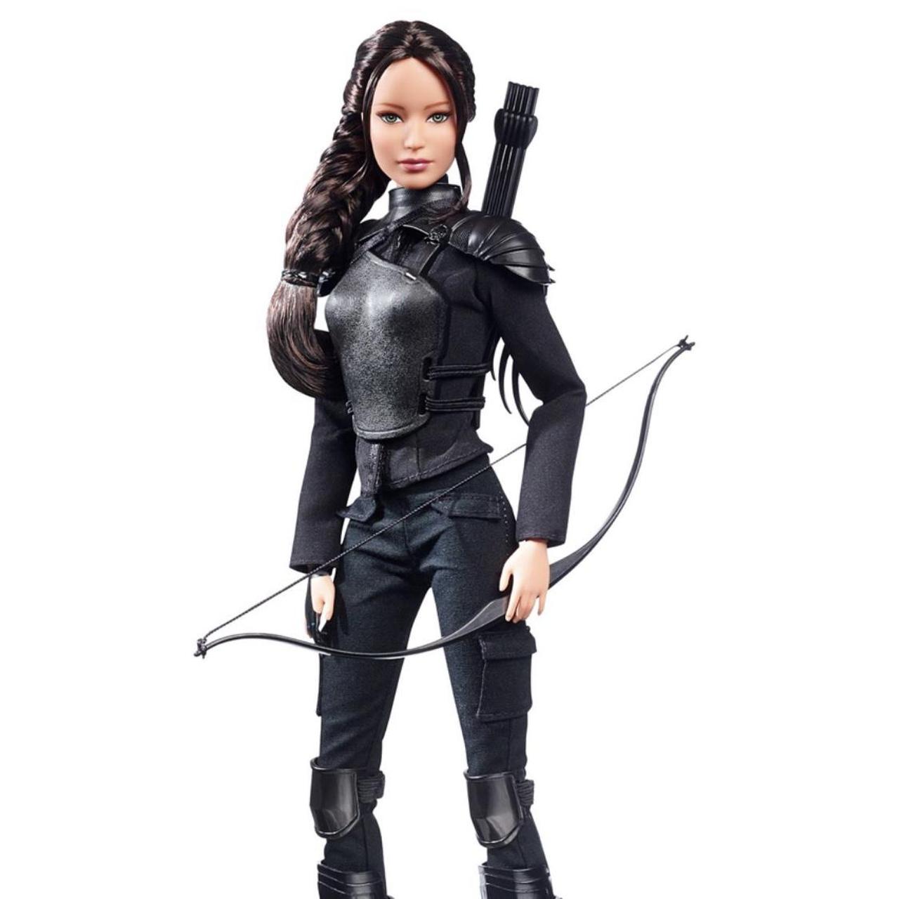 Katniss The Hunger Games Doll Barbie Collector Black Label