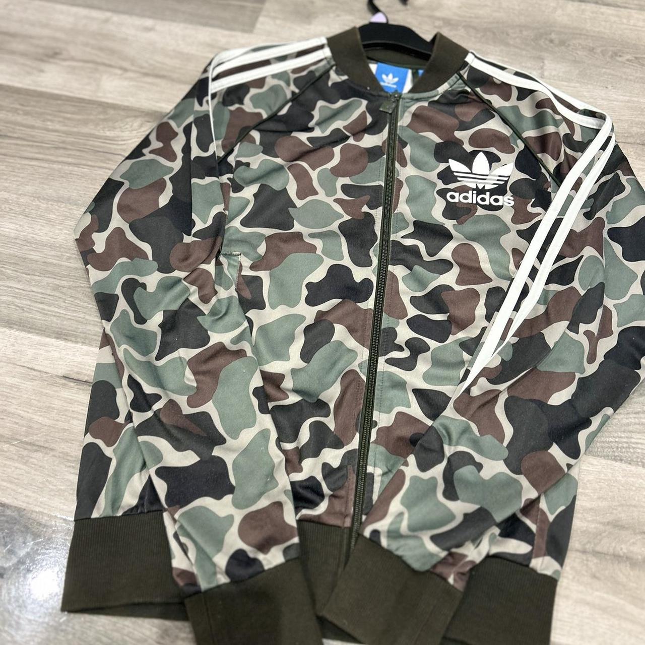 Vintage Streetwear Adidas Safety outlets Jacket Camo