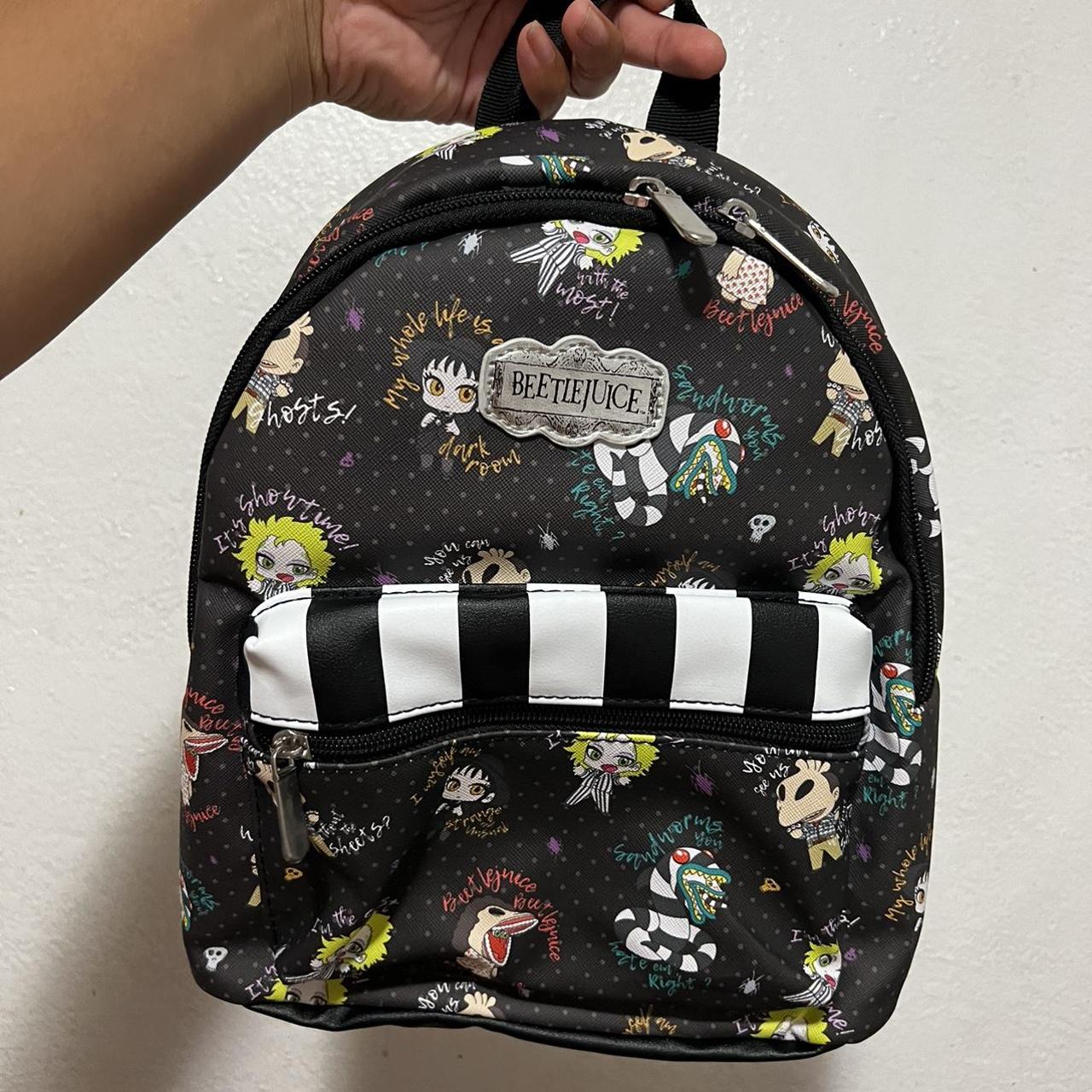 Beetlejuice backpack Never used Extremely cute!... - Depop