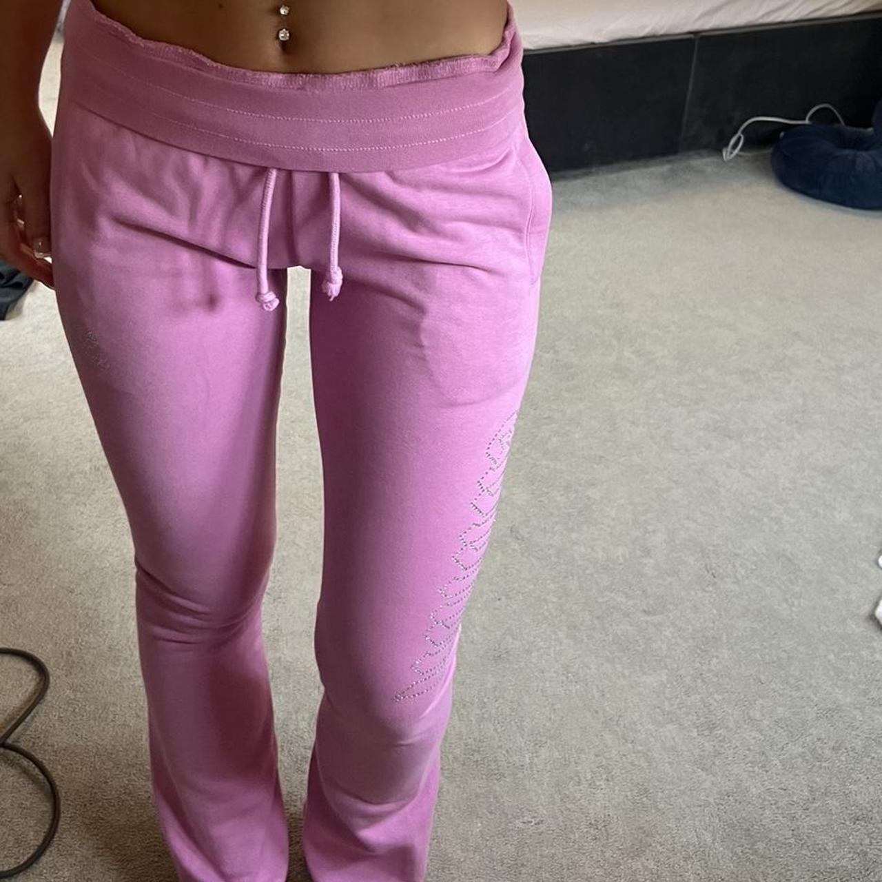 Adidas Women's Pink Joggerstracksuits Depop