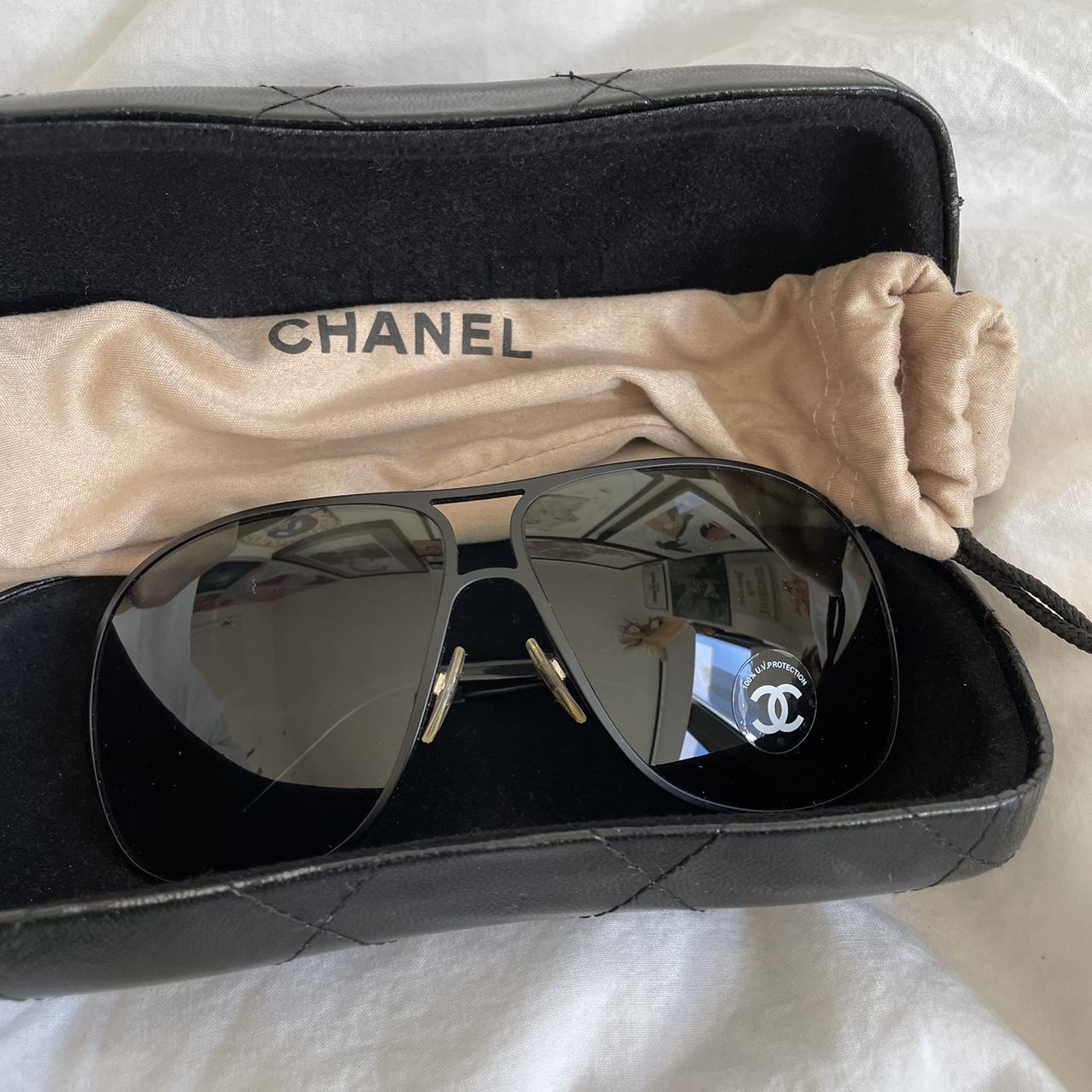 Y2K Vintage Chanel Sunglasses No signs of - Depop