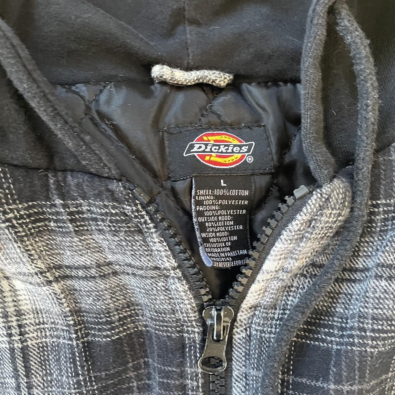 Dickies Men's Grey and Black Jacket (4)