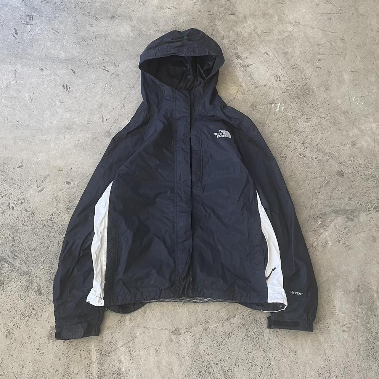 The North Face Women's Black and White Jacket | Depop