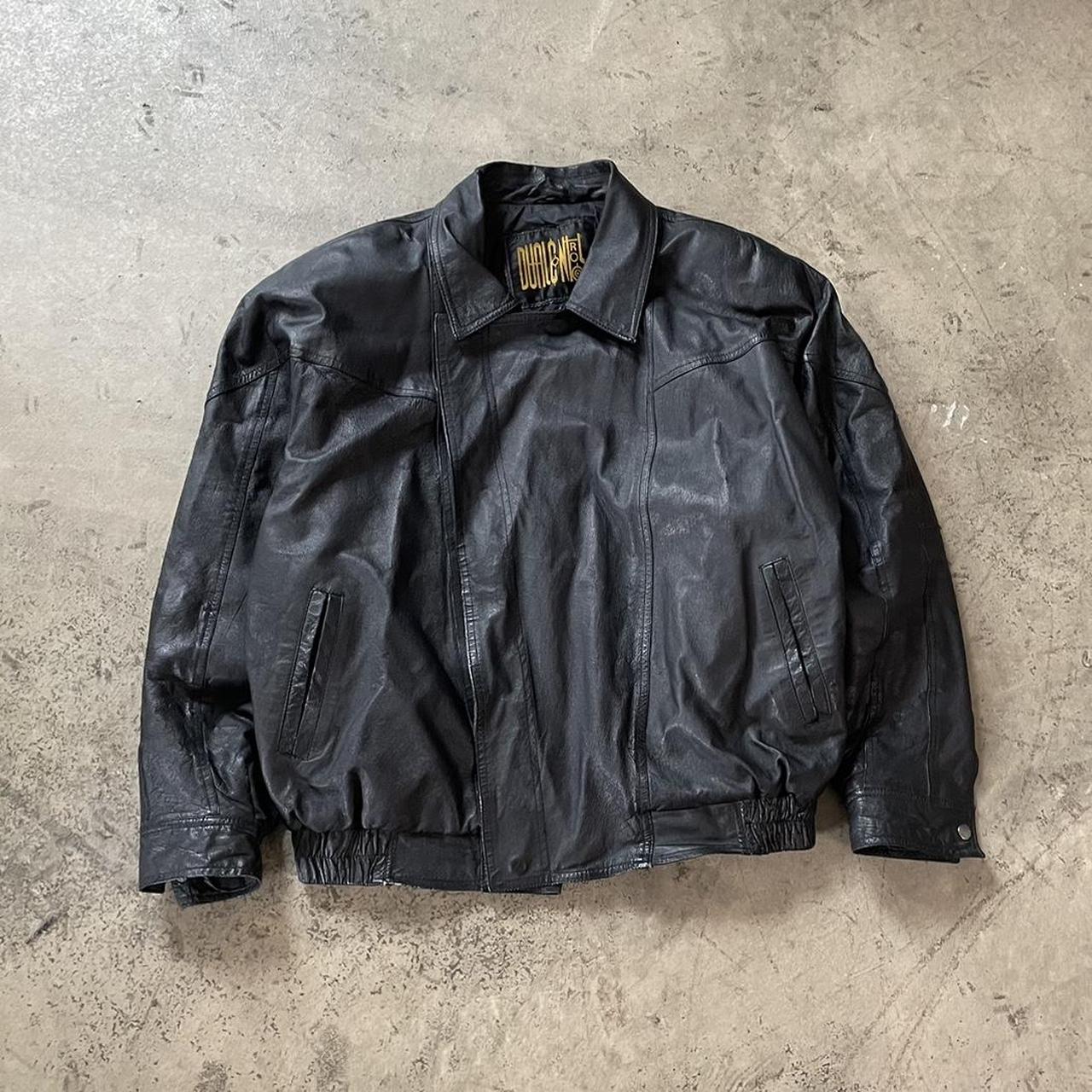 Men's Black and Silver Jacket | Depop