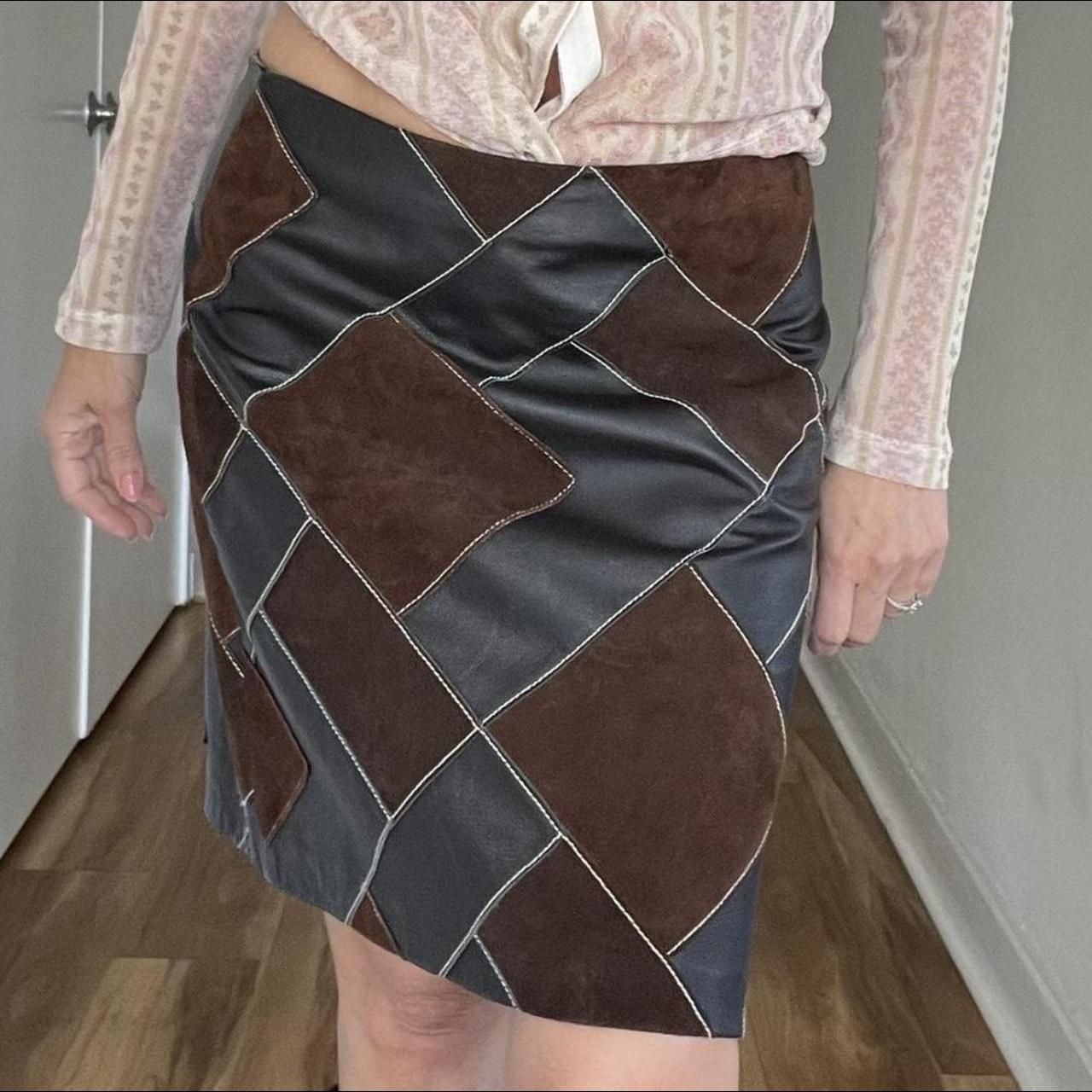 Laundry by Shelli Segal Women's Brown Skirt (4)