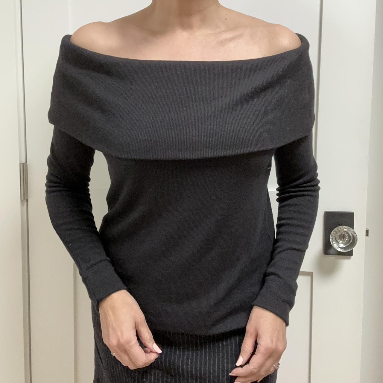 Loft off outlet the shoulder sweater